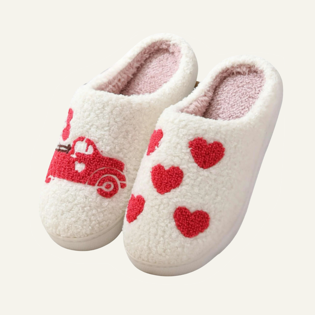 Cute Valentine's Day Slippers