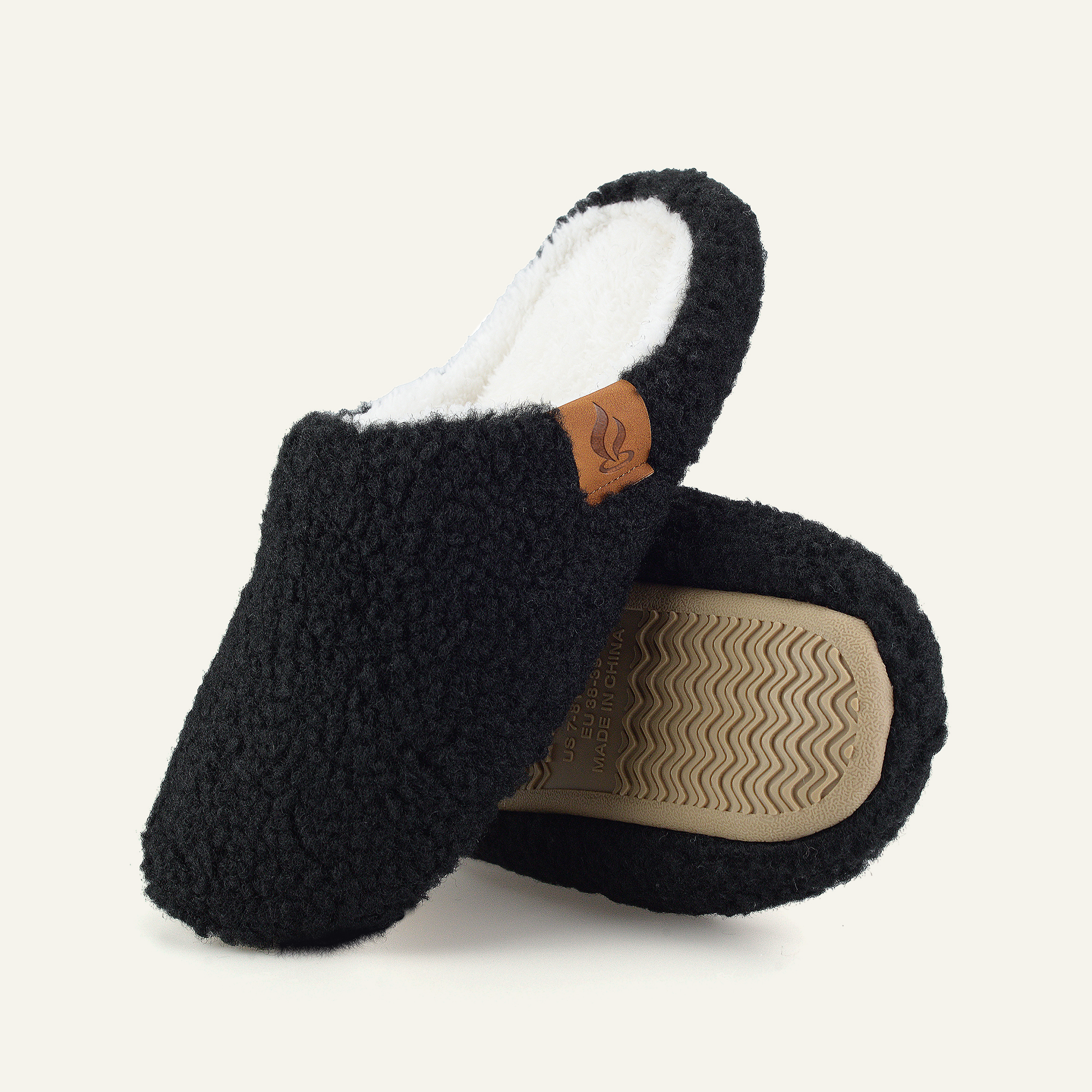 Women's House Slippers with Memory Foam Soft Fuzzy Slippers