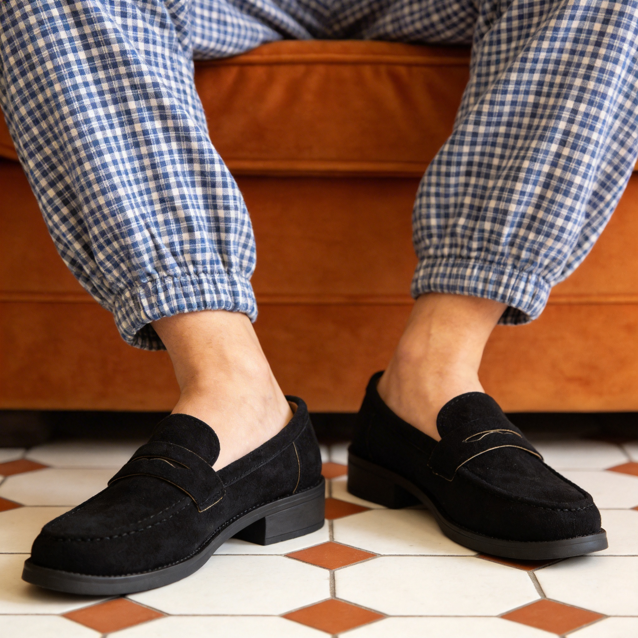 BERANMEY Loafers for Women Platform Slip-On