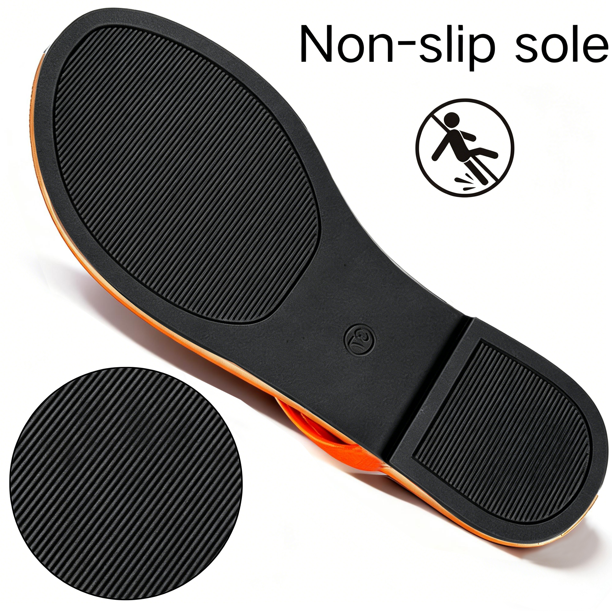 BERANMEY Women's Wide Width Flip Flops - Comfortable Slip-On Sandals