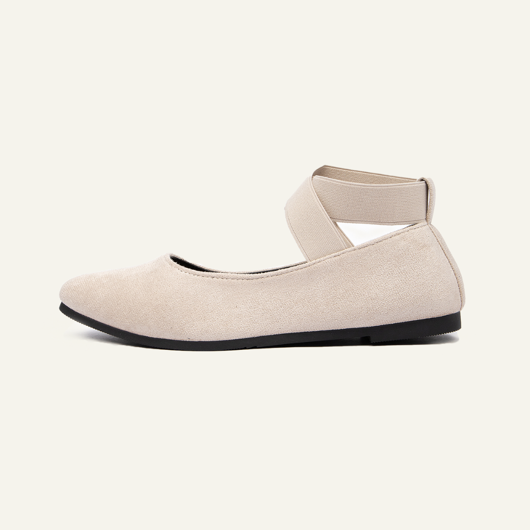  Casual Women's Ballet Flats Shoes Ankle Elastic Criss-Cross Ballet Dress Shoes