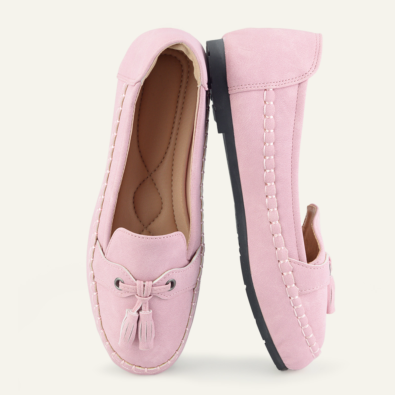 BERANMEY Casual Loafers for Women Dressy Tassel Slip On