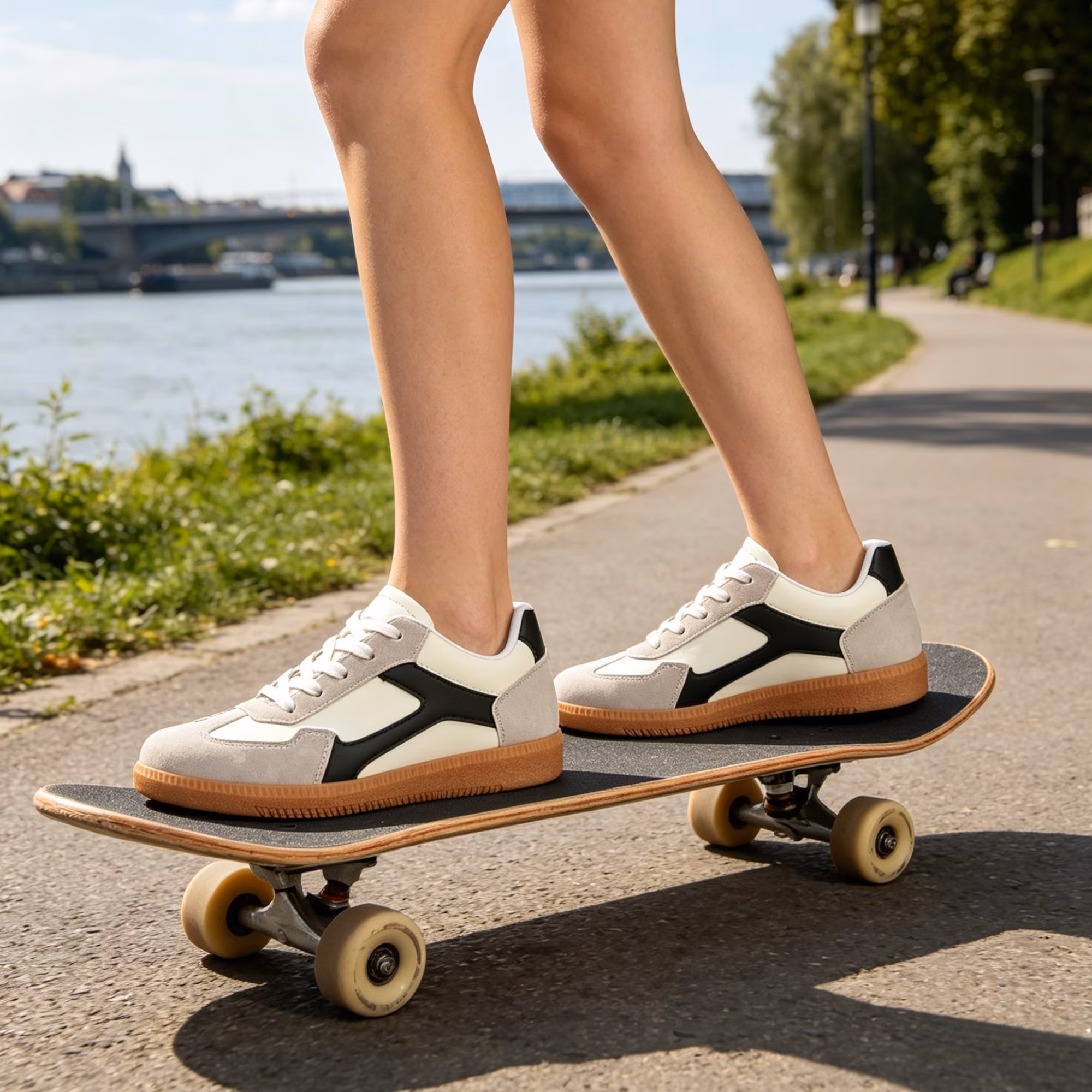 Breathable Lightweight Retro Fashion Sneakers for Women