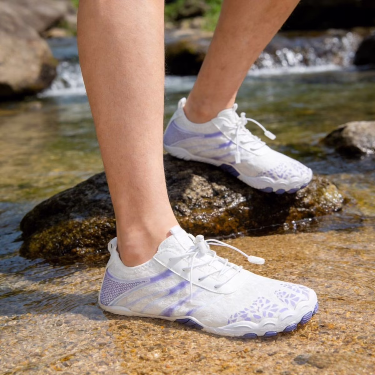 Women's Lightweight Sport Barefoot Shoes for Swim Beach