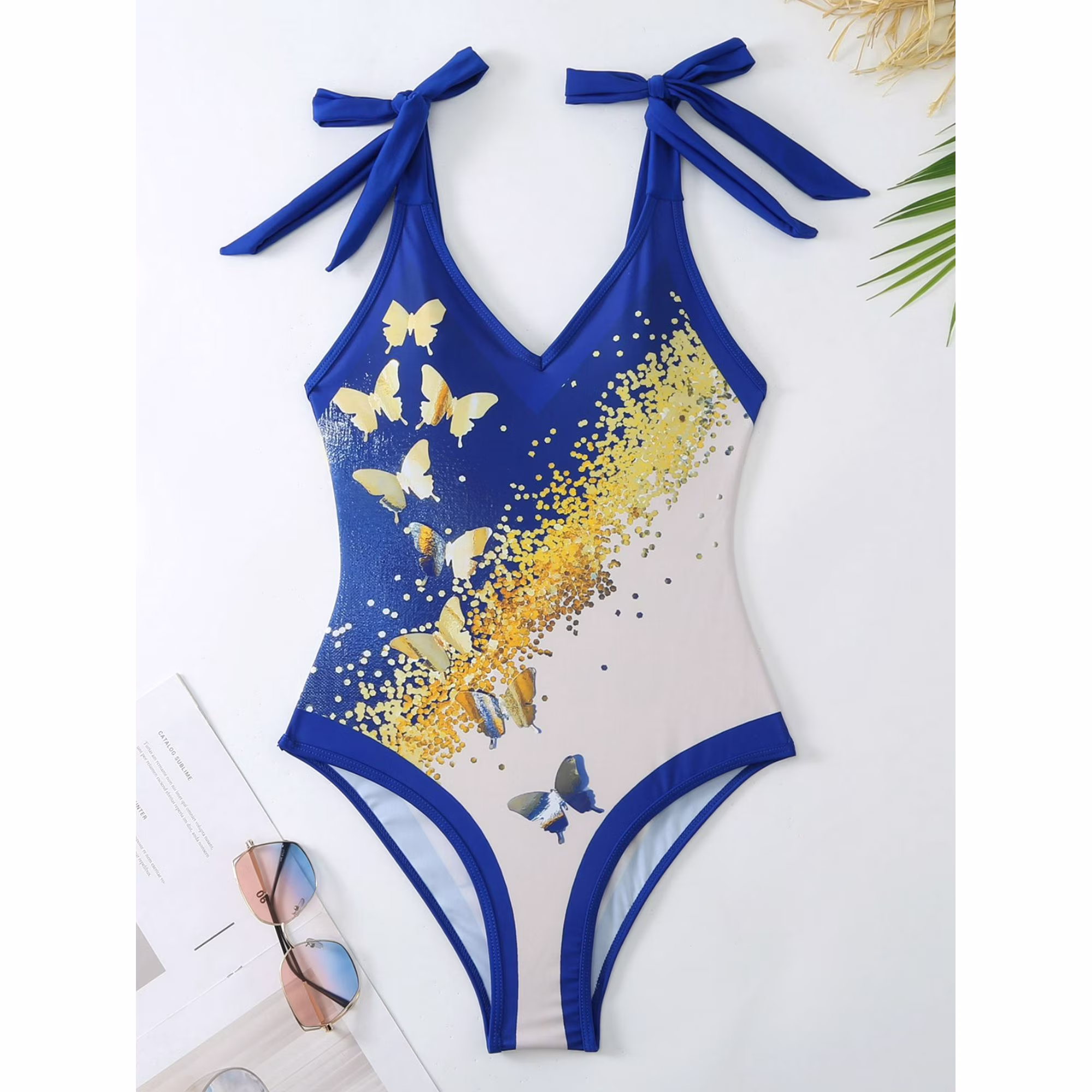 Women's One Piece Swimsuit with Cover up Beach Skirt Sarong