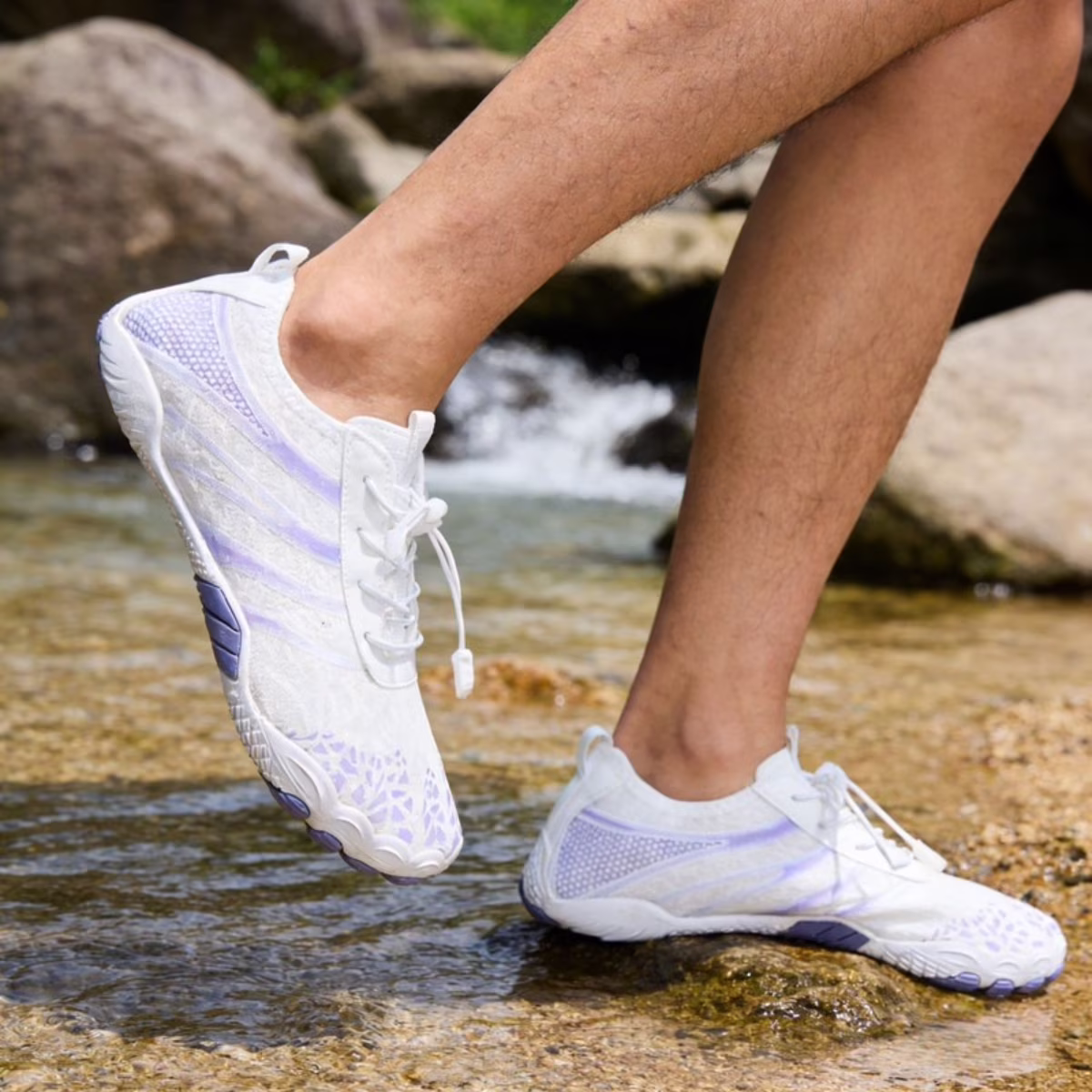 Women's Lightweight Sport Barefoot Shoes for Swim Beach