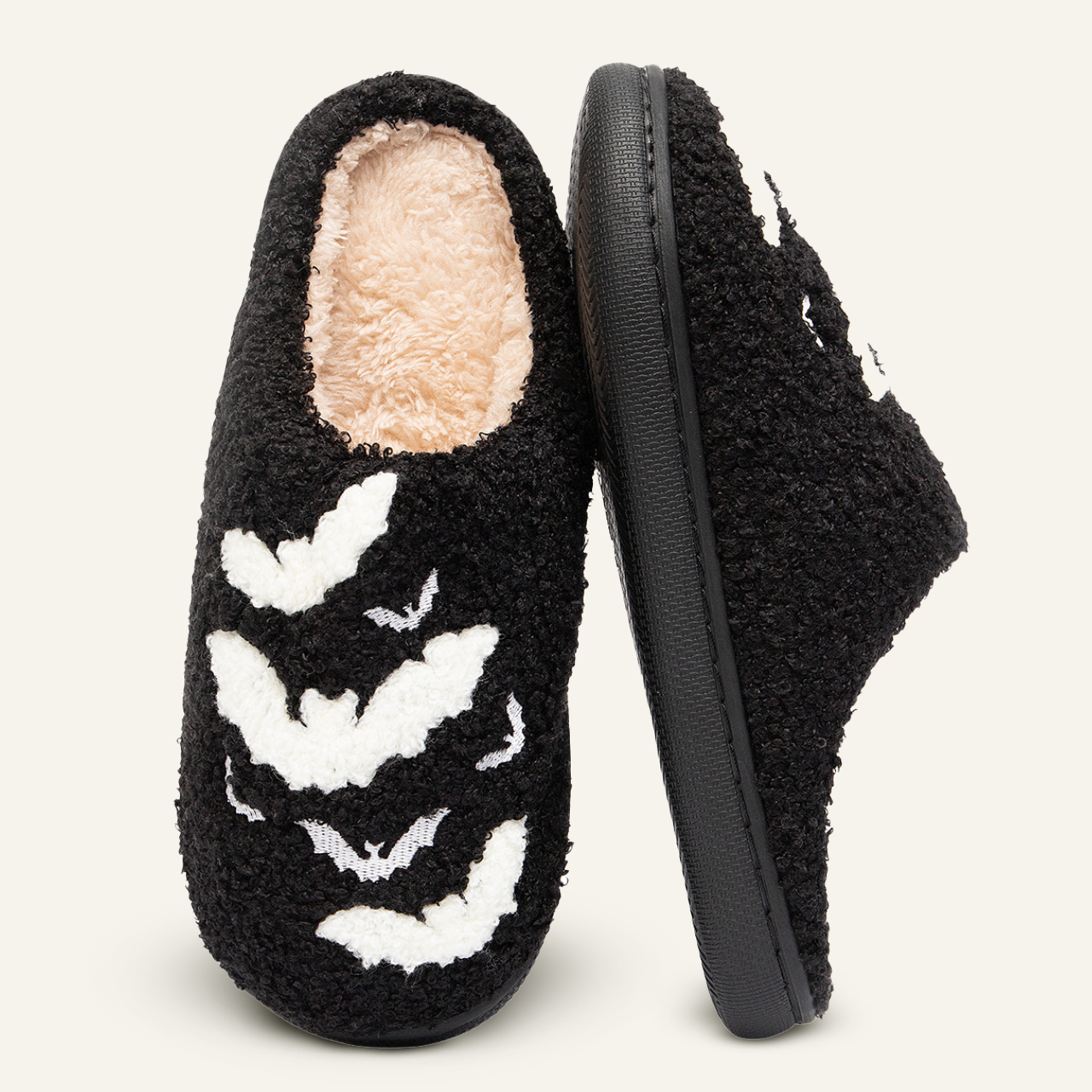 Cute Halloween Slippers  Plush Comfy Warm 