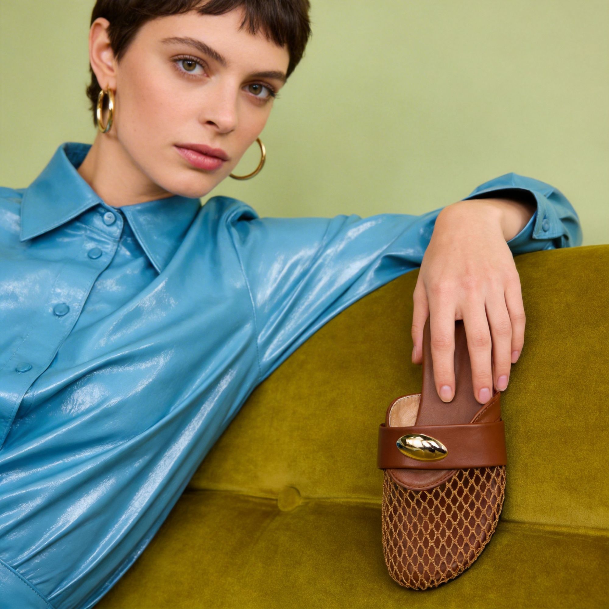 BERANMEY Mesh Breathable Women's Sandals Casual Slip on