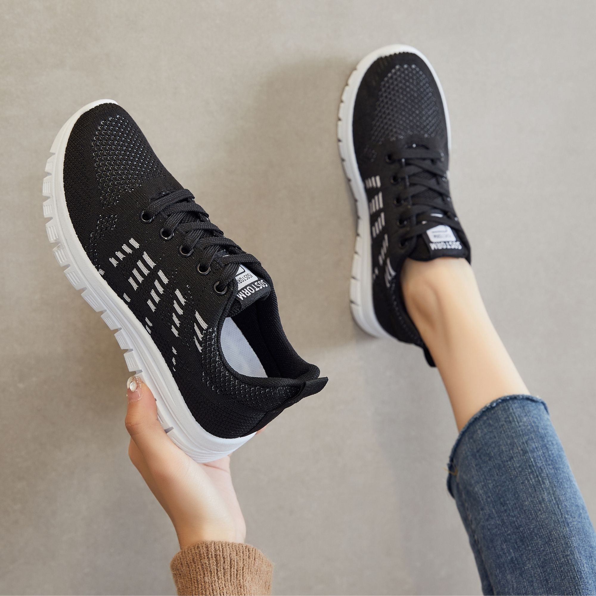 BERANMEY Sneakers for Women Lightweight Slip-On Sneakers 