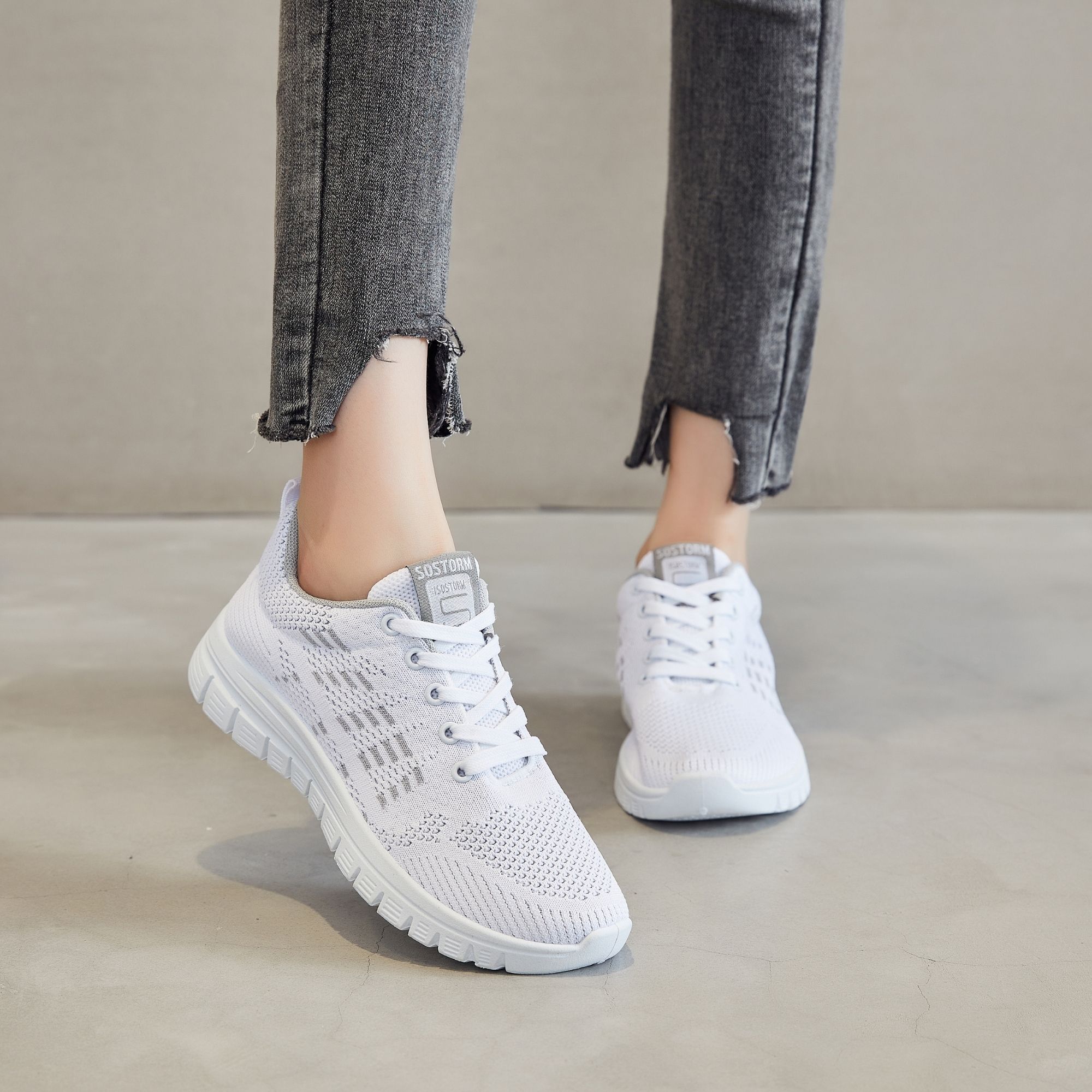 BERANMEY Sneakers for Women Lightweight Slip-On Sneakers 