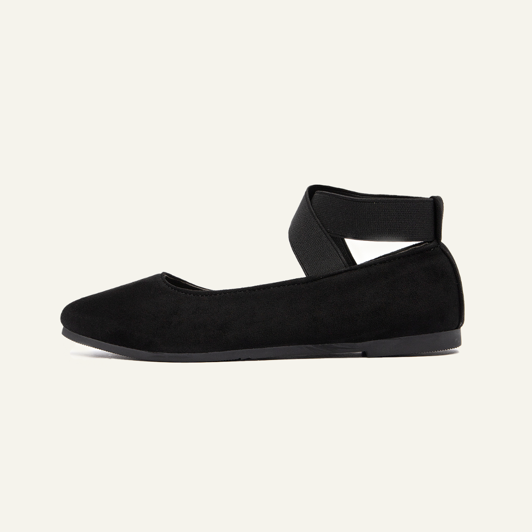  Casual Women's Ballet Flats Shoes Ankle Elastic Criss-Cross Ballet Dress Shoes