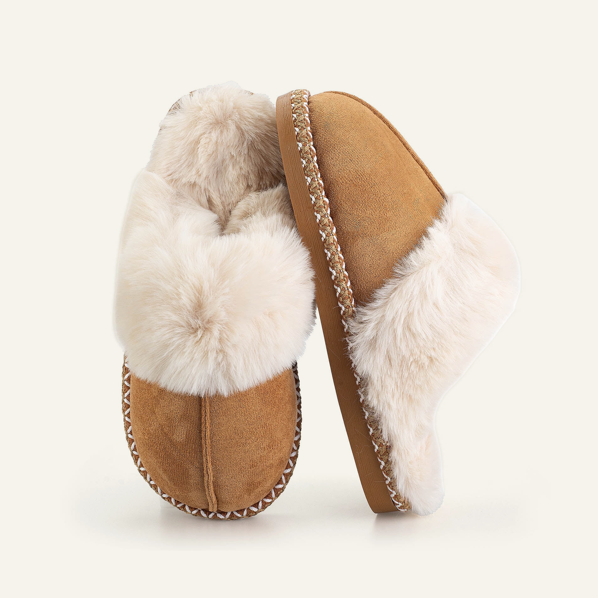 Women's Fuzzy Memory Foam Slippers Ultra Plush Warmth