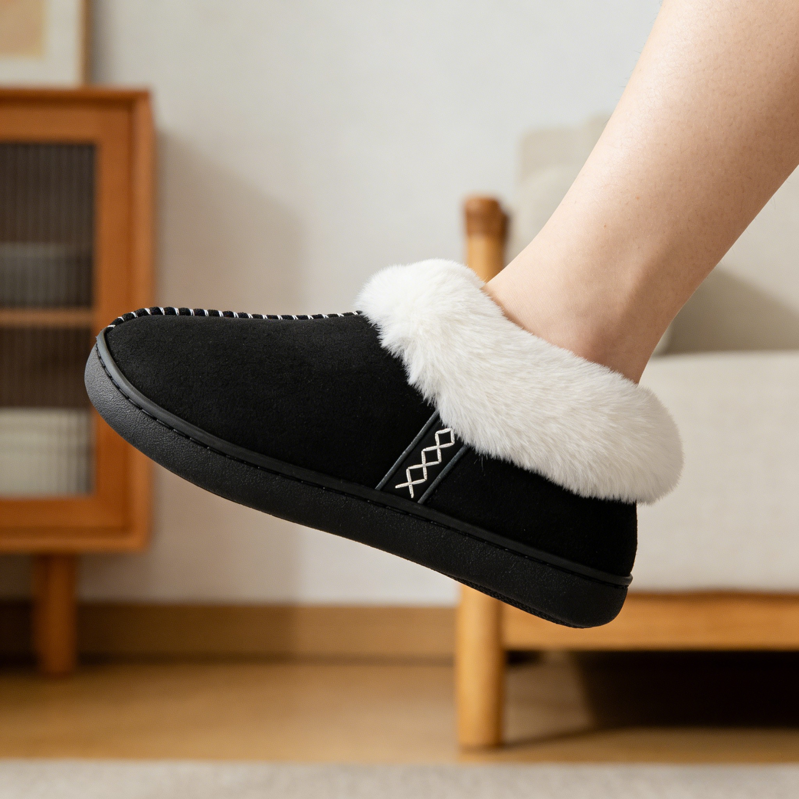  Women's Winter Slippers with Memory Foam