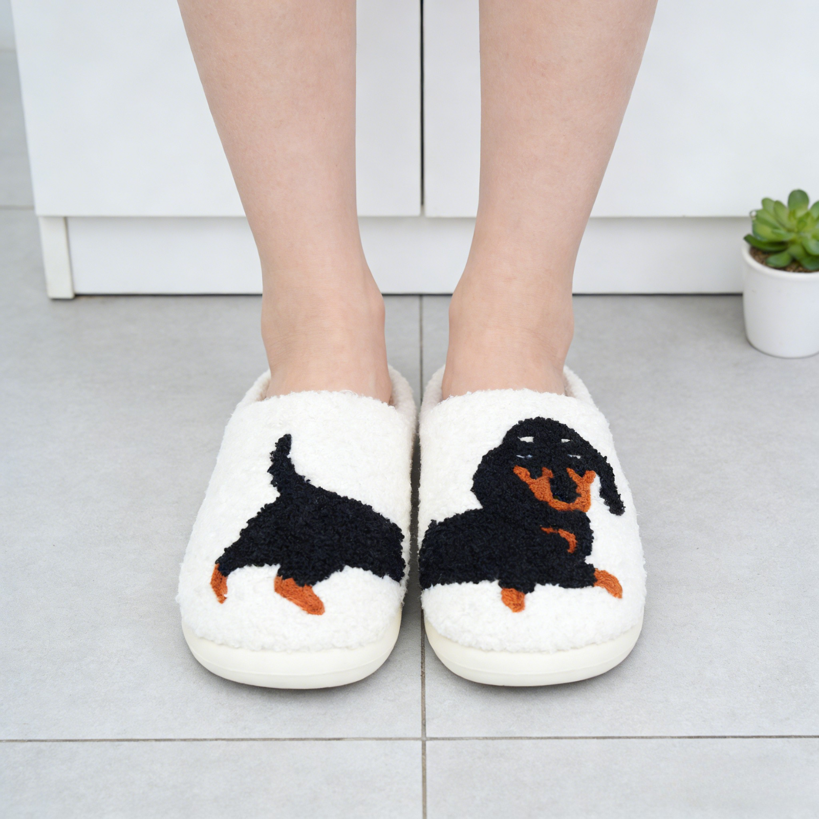 Cute Animal Puppy Butterfly Dogs Slippers