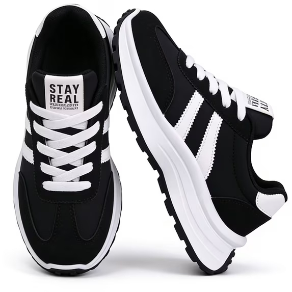Women's Chunky Platform Fashion Sneakers 
