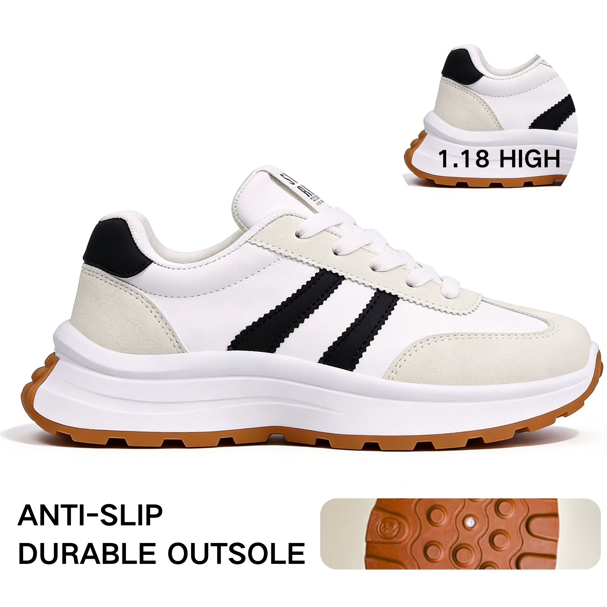 Women's Chunky Platform Fashion Sneakers 
