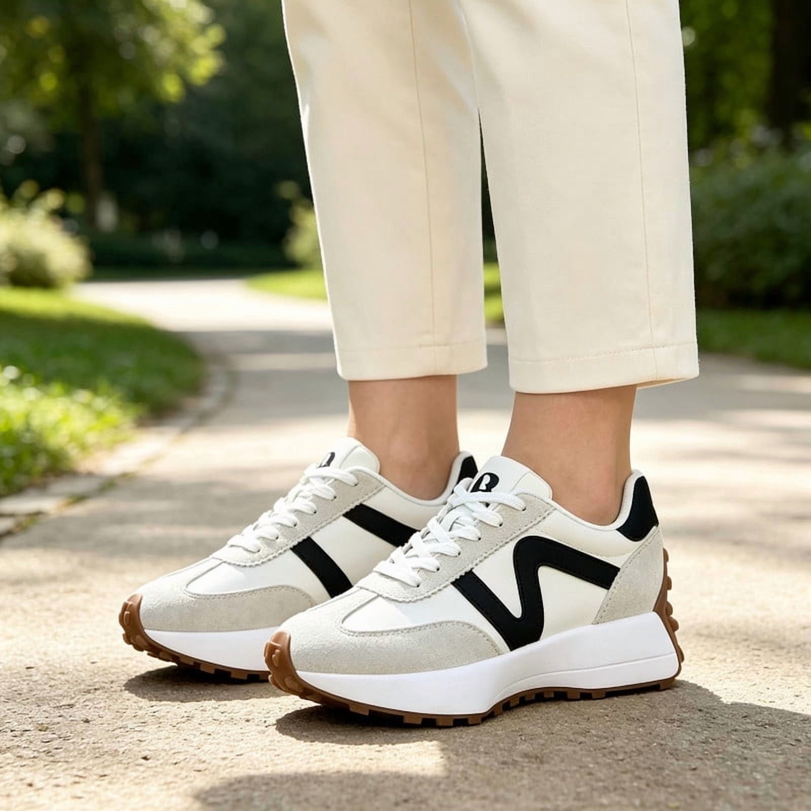  Casual Sneakers for Women Lightweight Non-Slip Fashion Sneakers