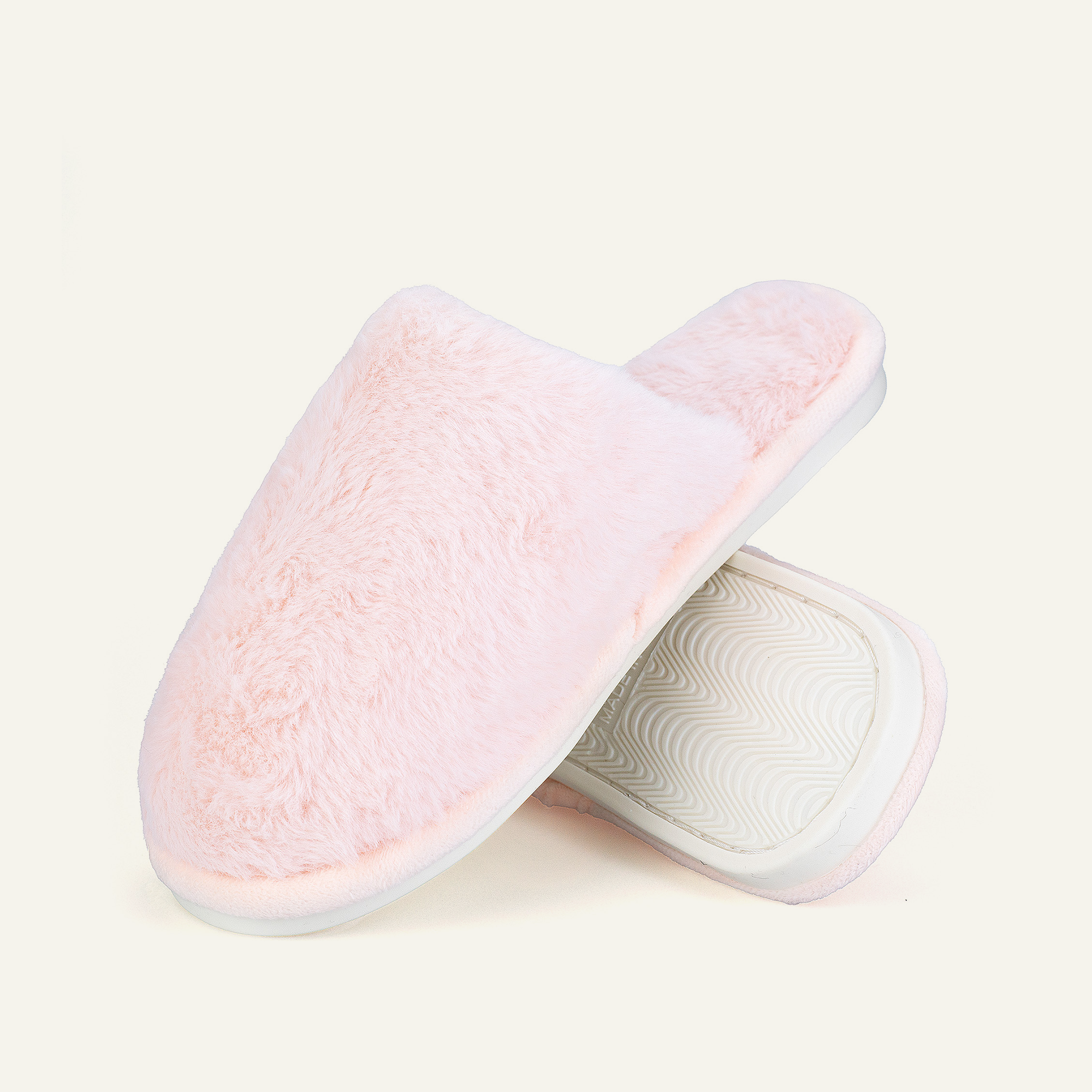 Women's Plush Fuzzy Slip-On Slippers House Slippers