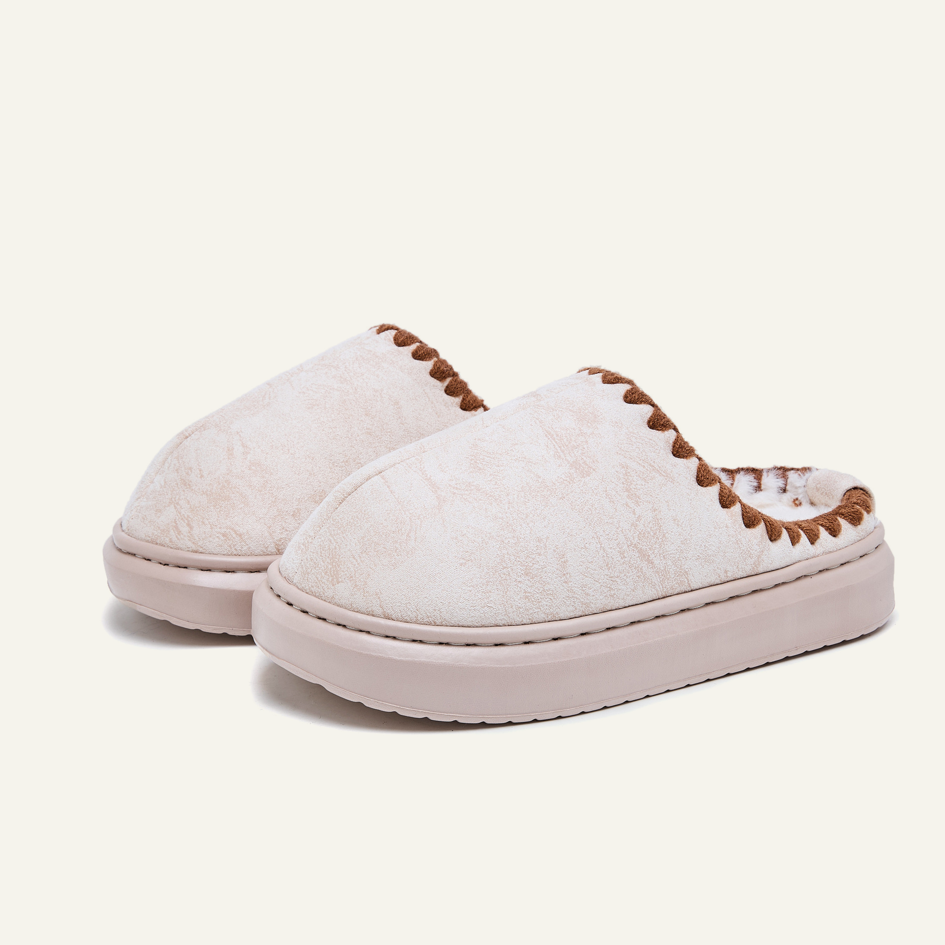 Cozy Platform Fuzzy Slippers 