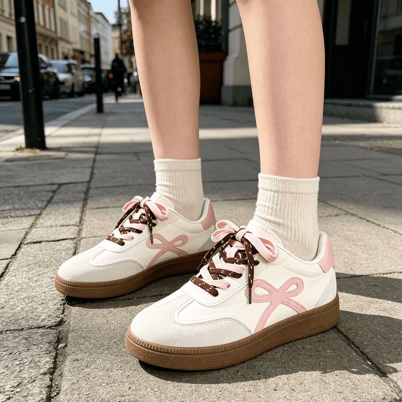 2026 Breathable Bow-Knot Sneakers for Women