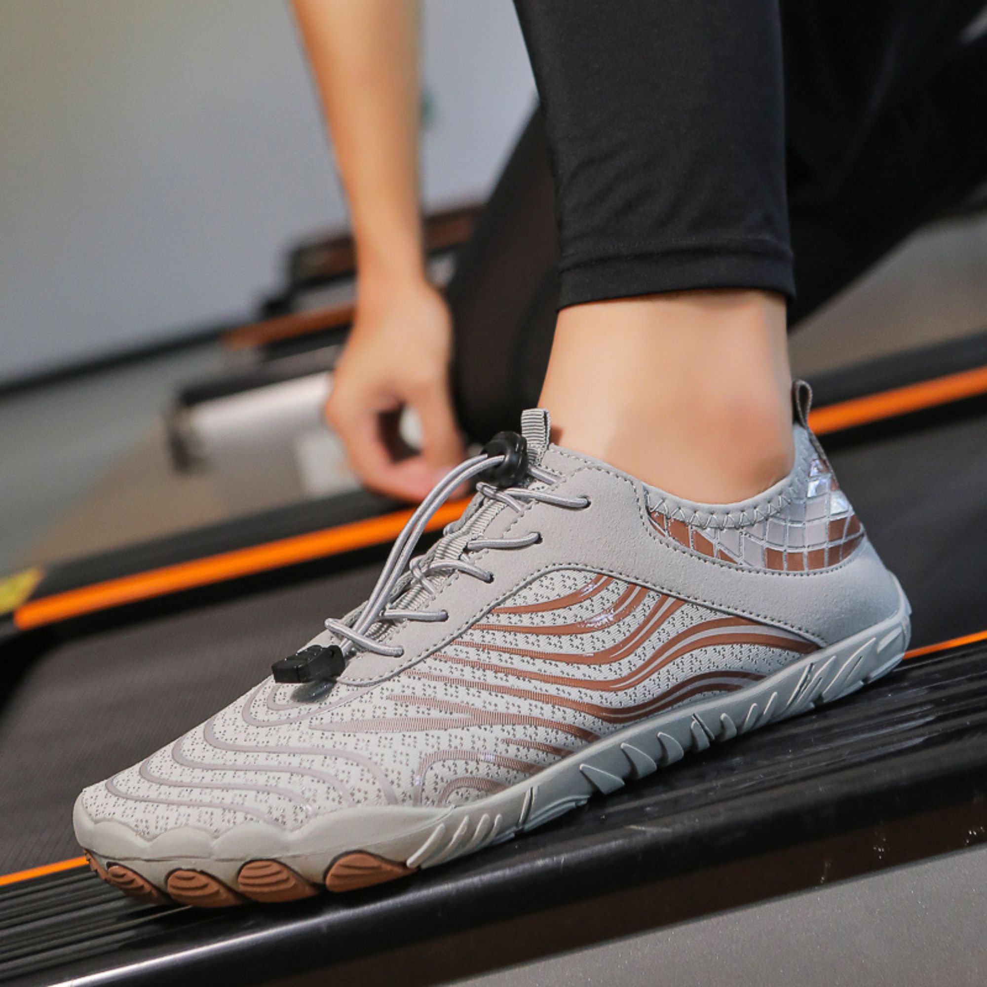 Skin-Feel Wide Toe Box Quick Dry Barefoot Socks for Women Men