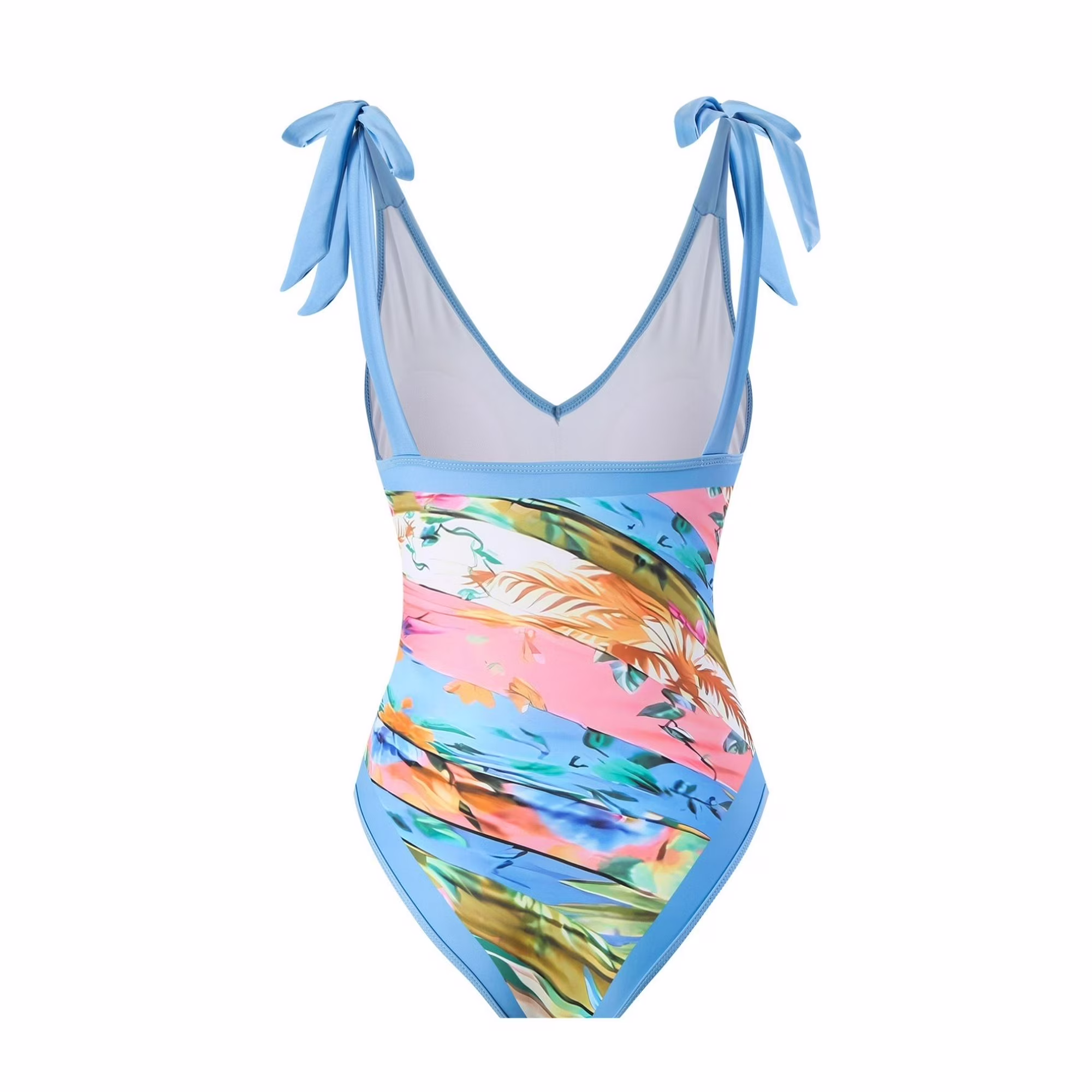 Women's One Piece Swimsuit with Cover up Beach Skirt Sarong