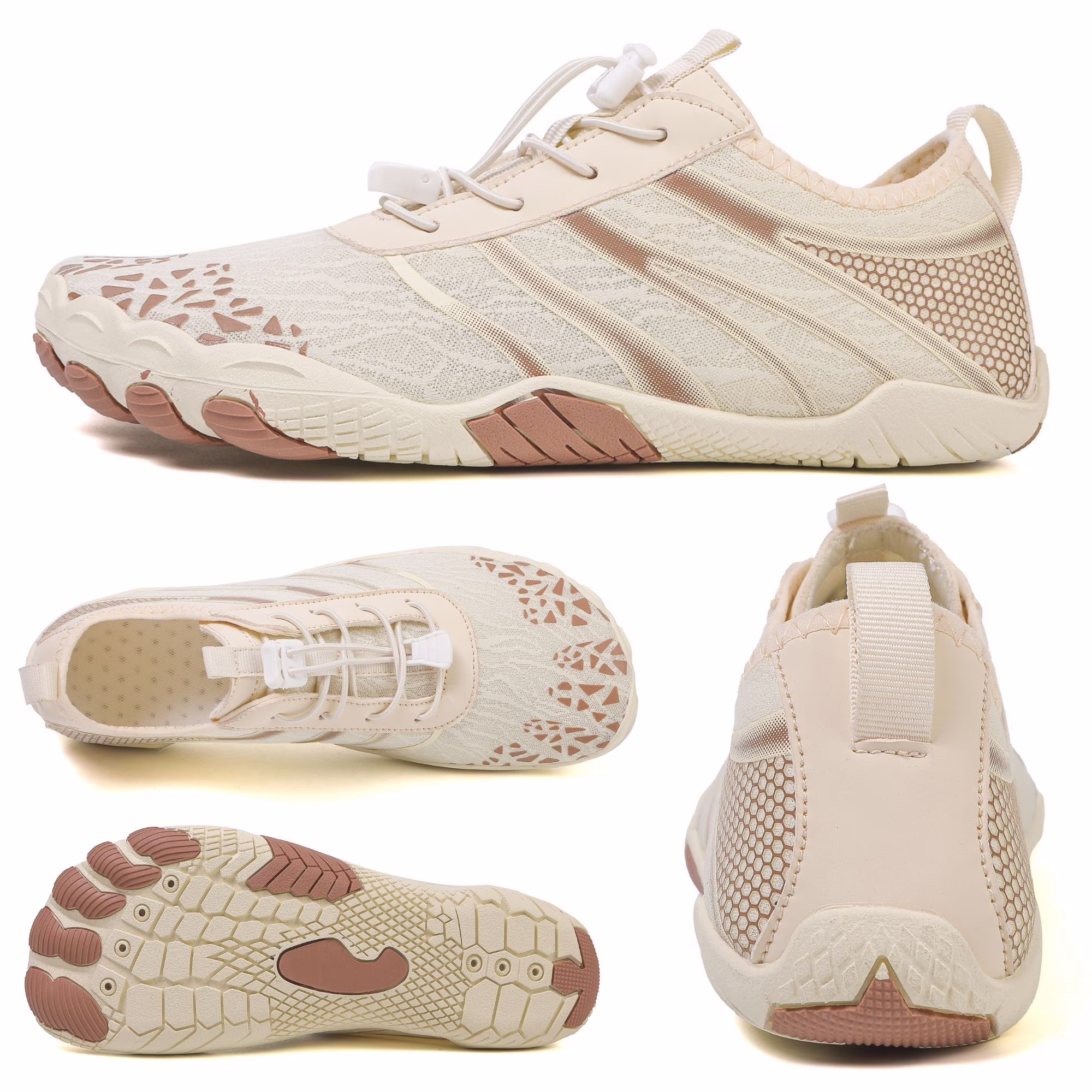 Women's Lightweight Sport Barefoot Shoes for Swim Beach