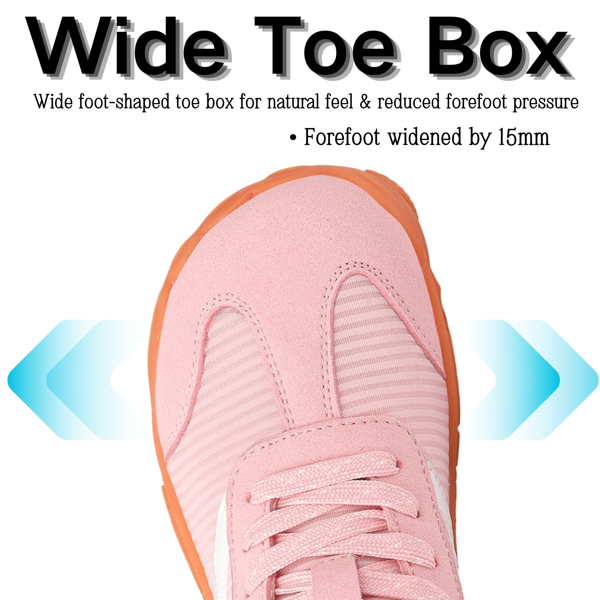 Wide Toe Box Quick-Dry Barefoot Water Shoes for Women Men