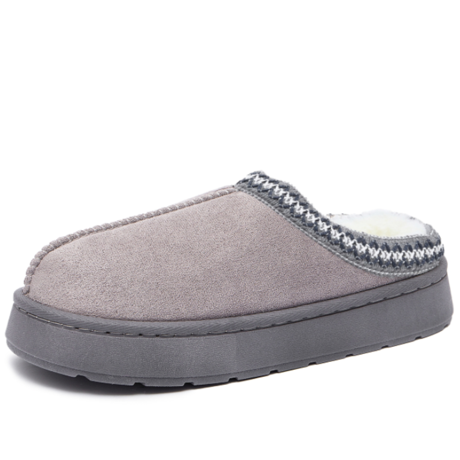 Cozy Platform Fuzzy Slippers 