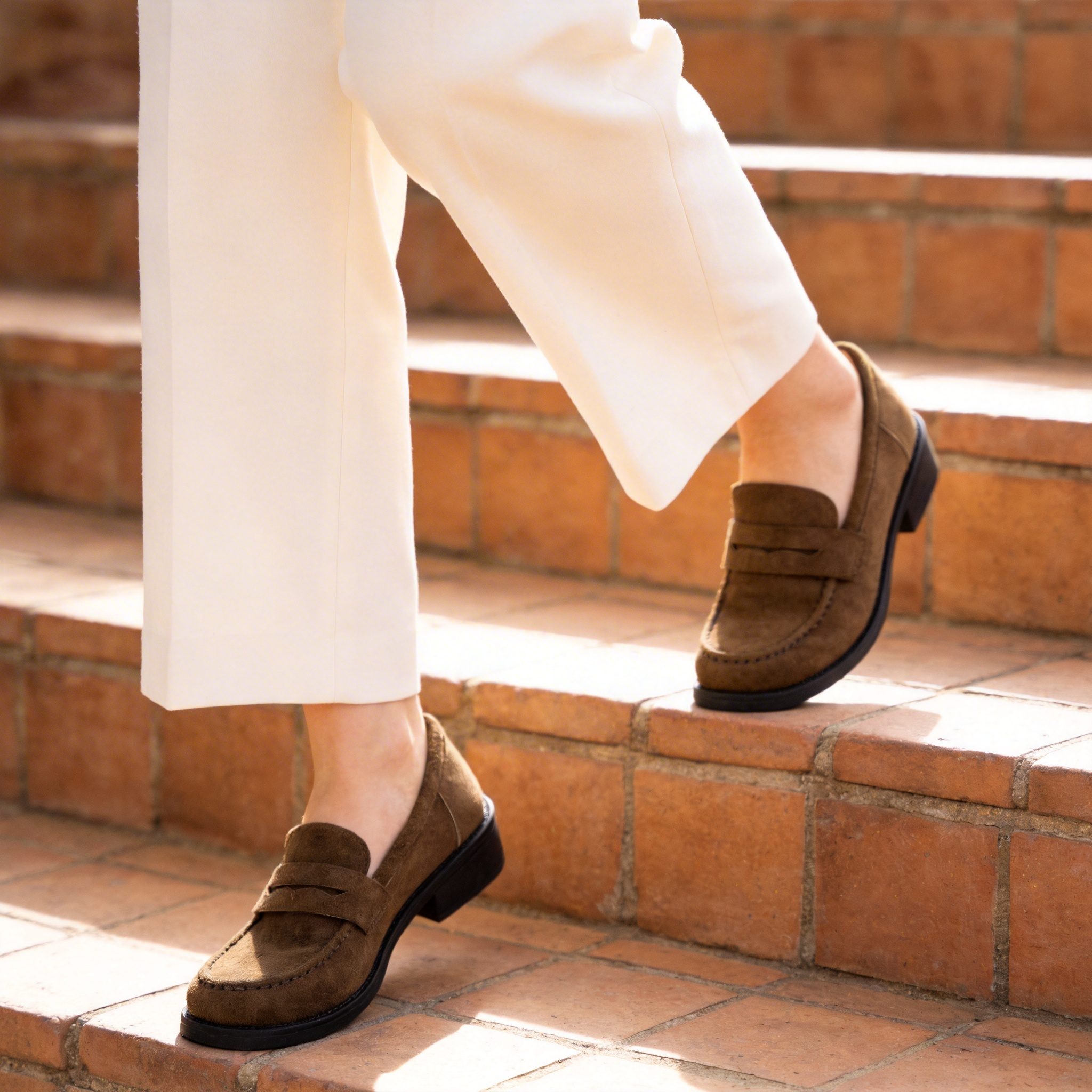 BERANMEY Loafers for Women Platform Slip-On