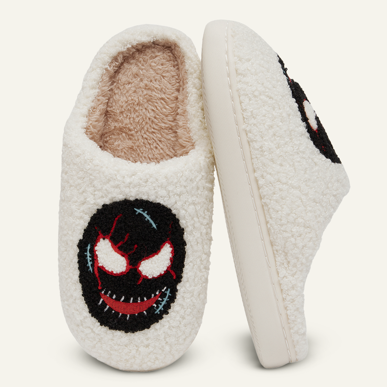 Cute Halloween Slippers  Plush Comfy Warm 