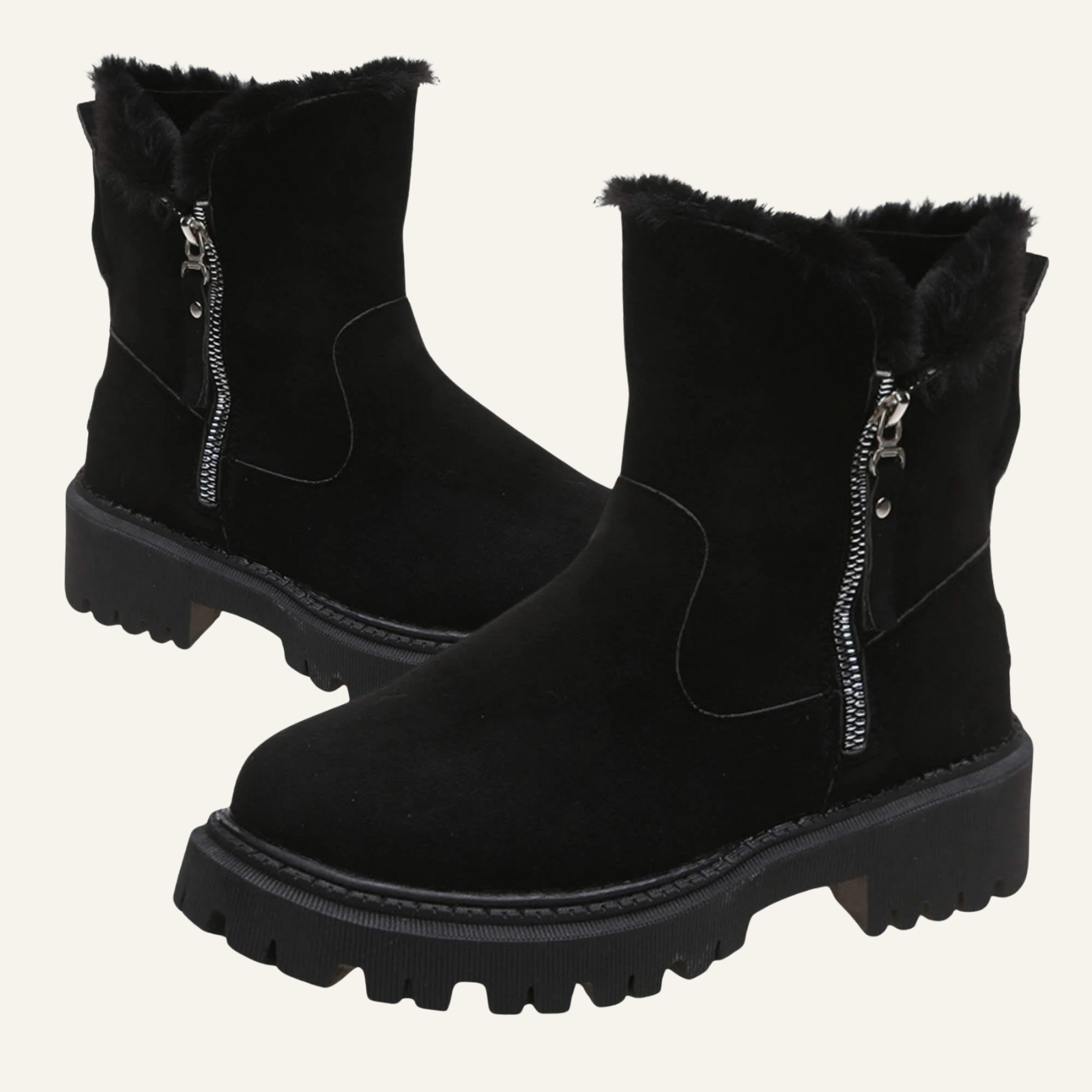 Casual Winter Snowboots Waterproof Ankle