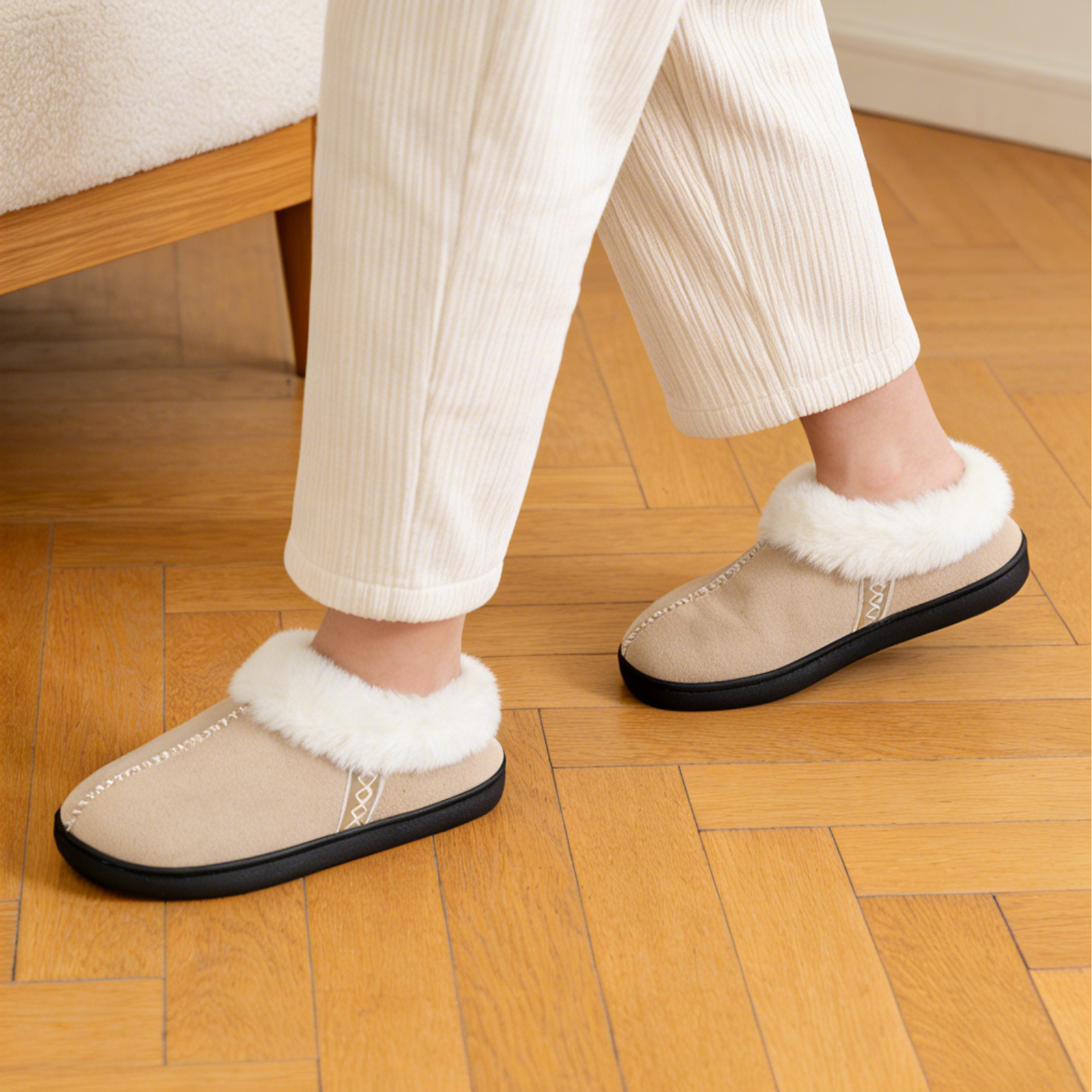  Women's Winter Slippers with Memory Foam