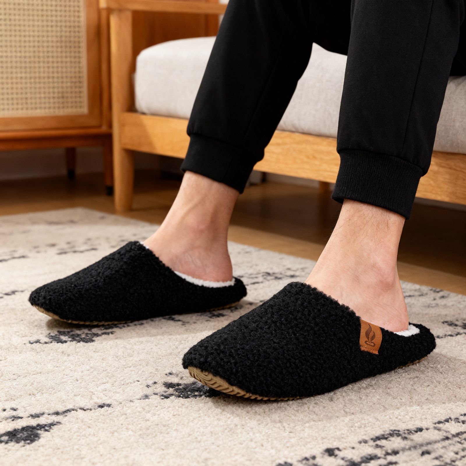  Women's House Slippers with Memory Foam Soft Fuzzy Slippers