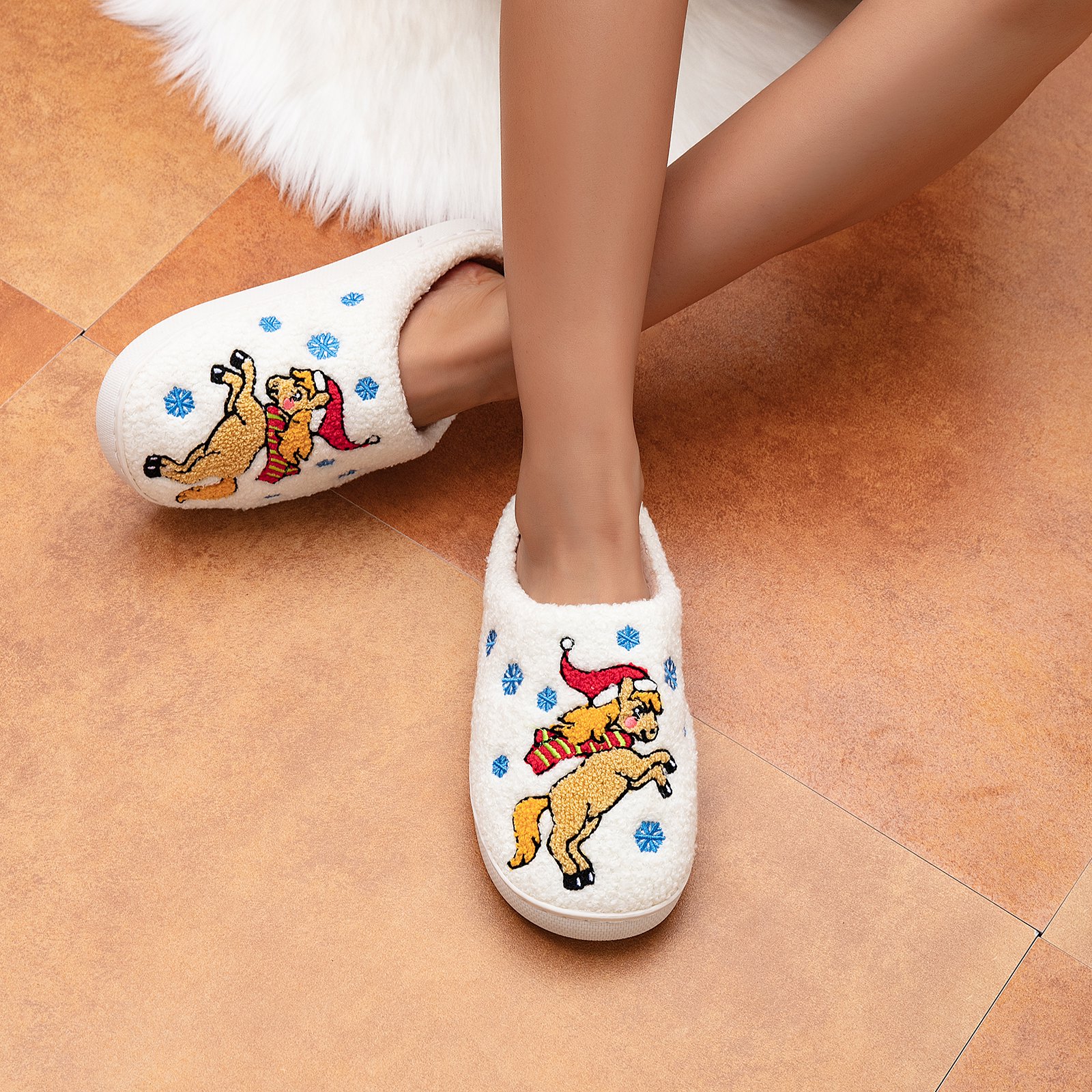 Cute Christmas Slippers for Women & Men