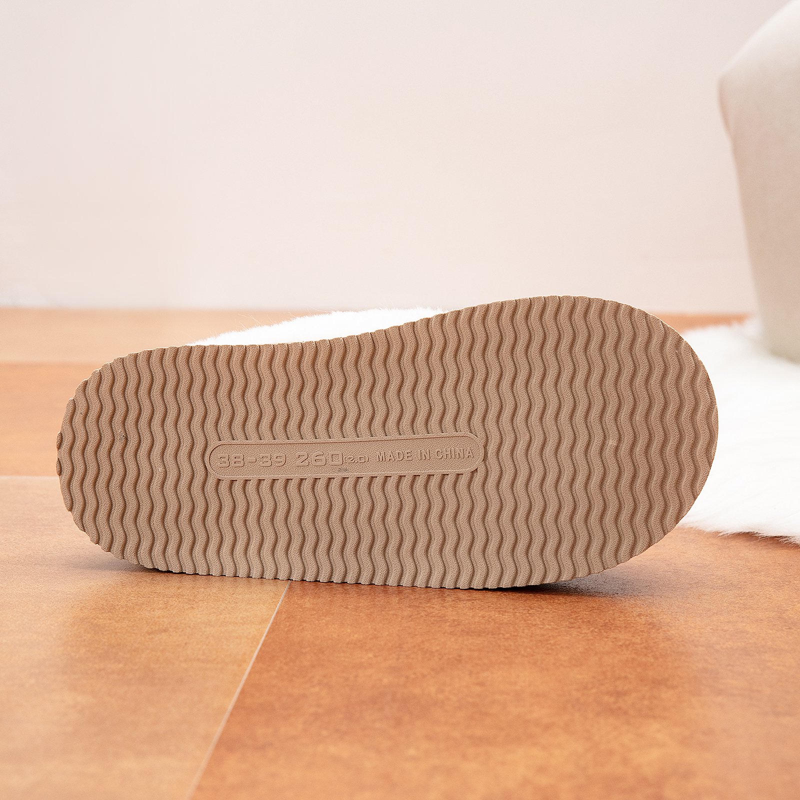 Cozy Platform Fuzzy Slippers Short Ankle Slippers