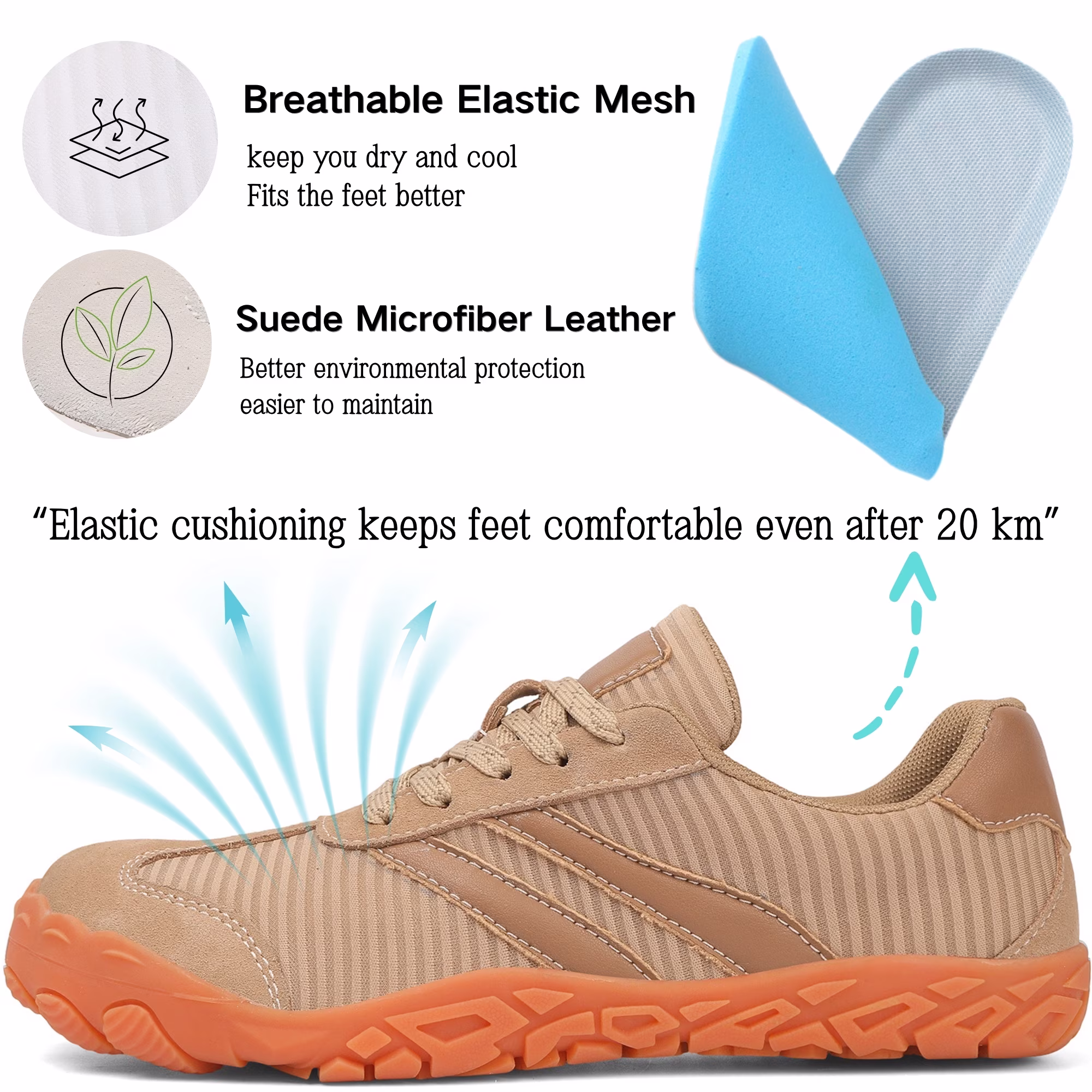 Wide Toe Box Quick-Dry Barefoot Water Shoes for Women Men