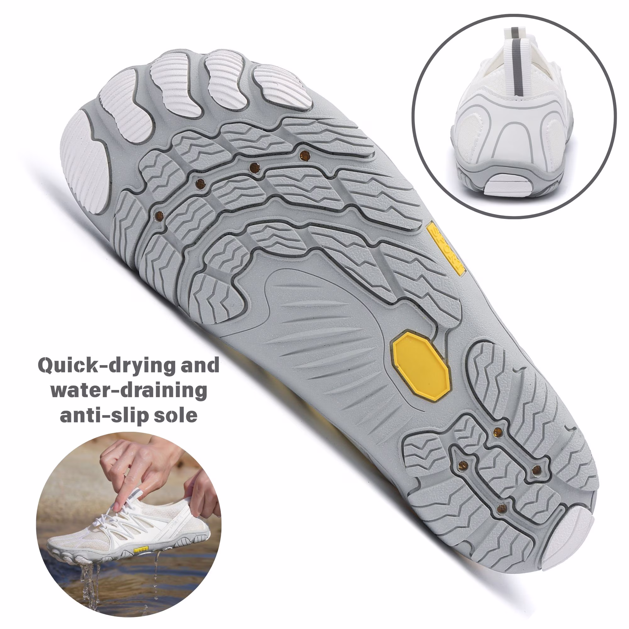 Barefoot Shoes for Women & Men Wide Toe Box Hiking Water Shoes