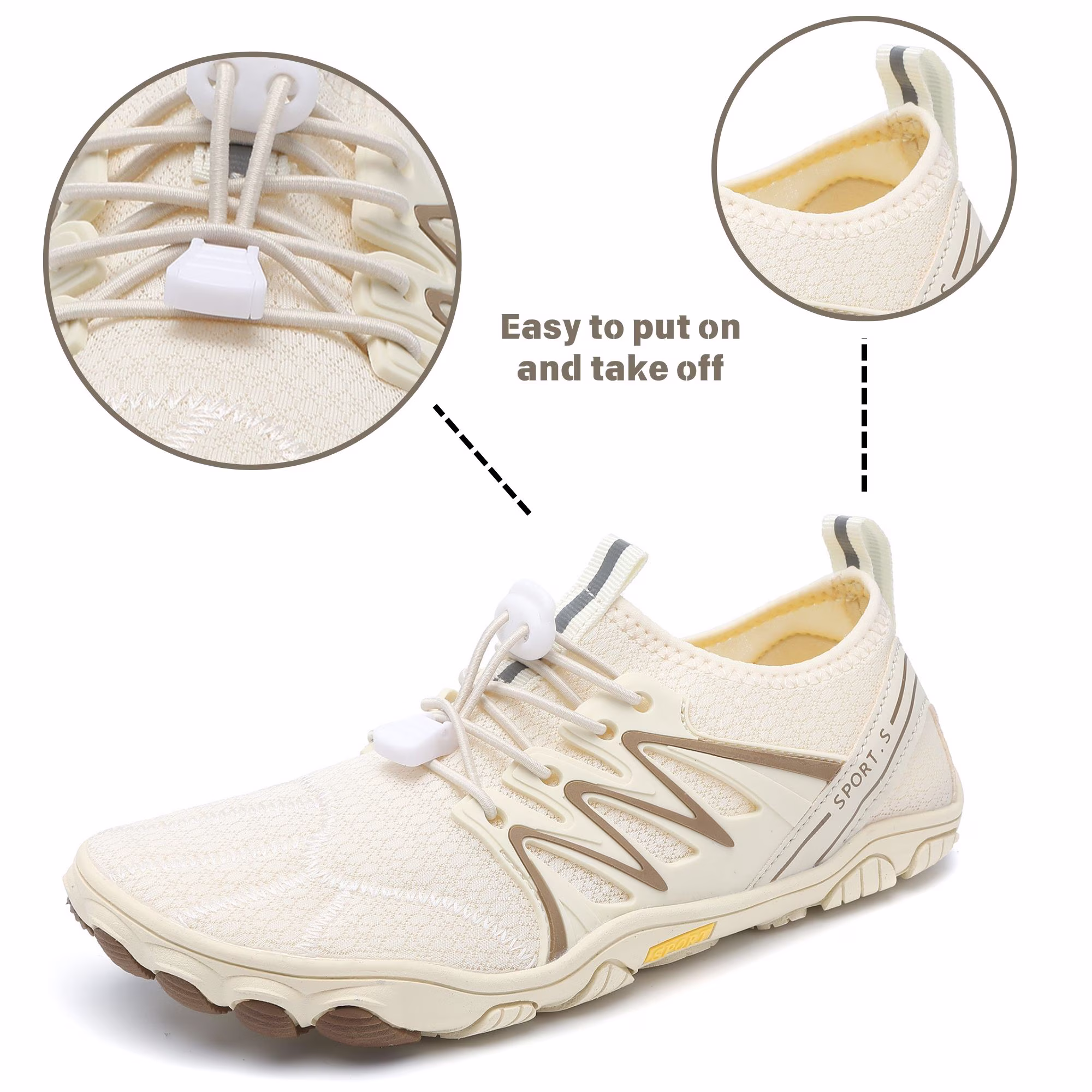 Barefoot Shoes for Women & Men Wide Toe Box Hiking Water Shoes