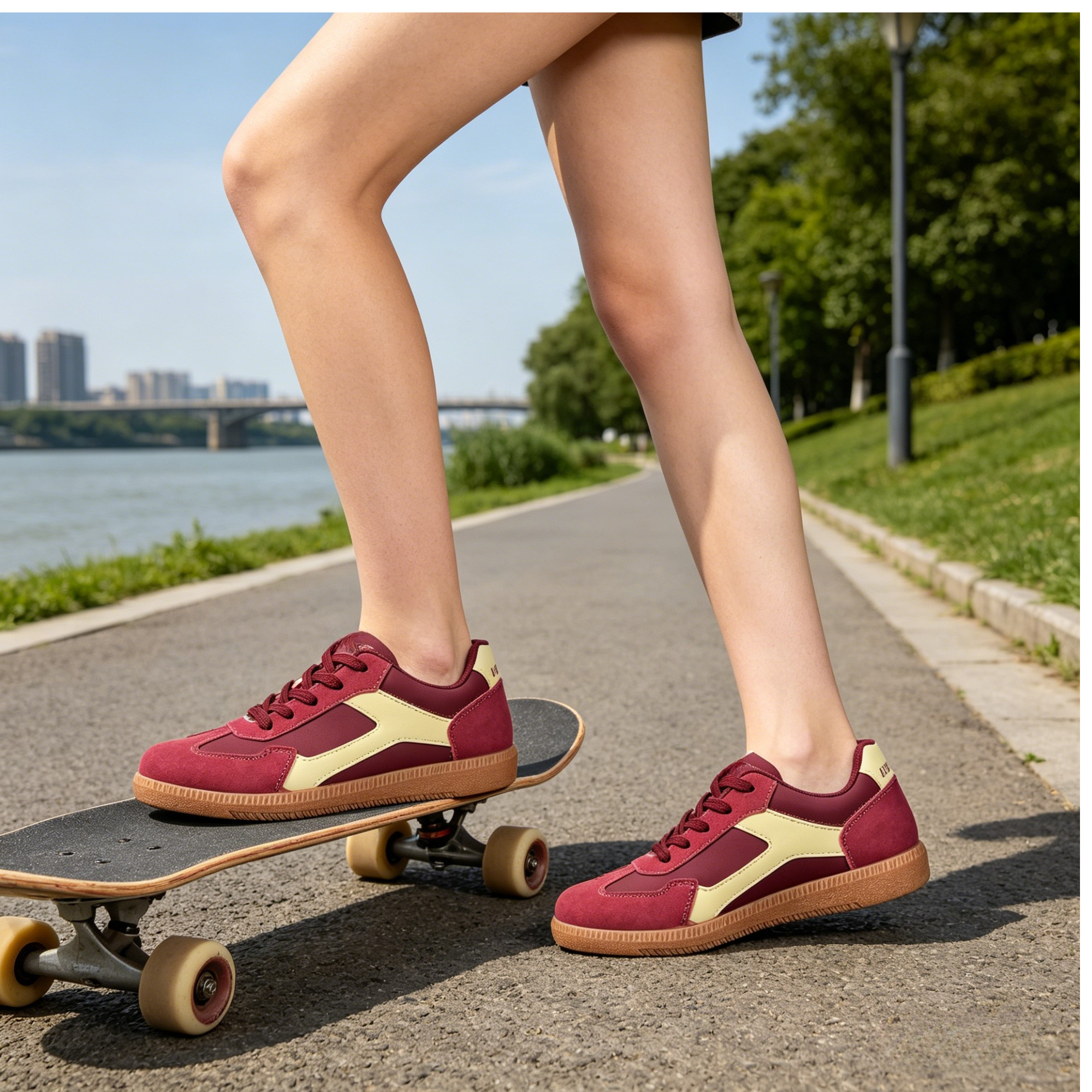 Breathable Lightweight Retro Fashion Sneakers for Women