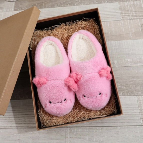 Cute Animal Slippers for Womens Mens Fuzzy 11D Cartoon Womens Slippers