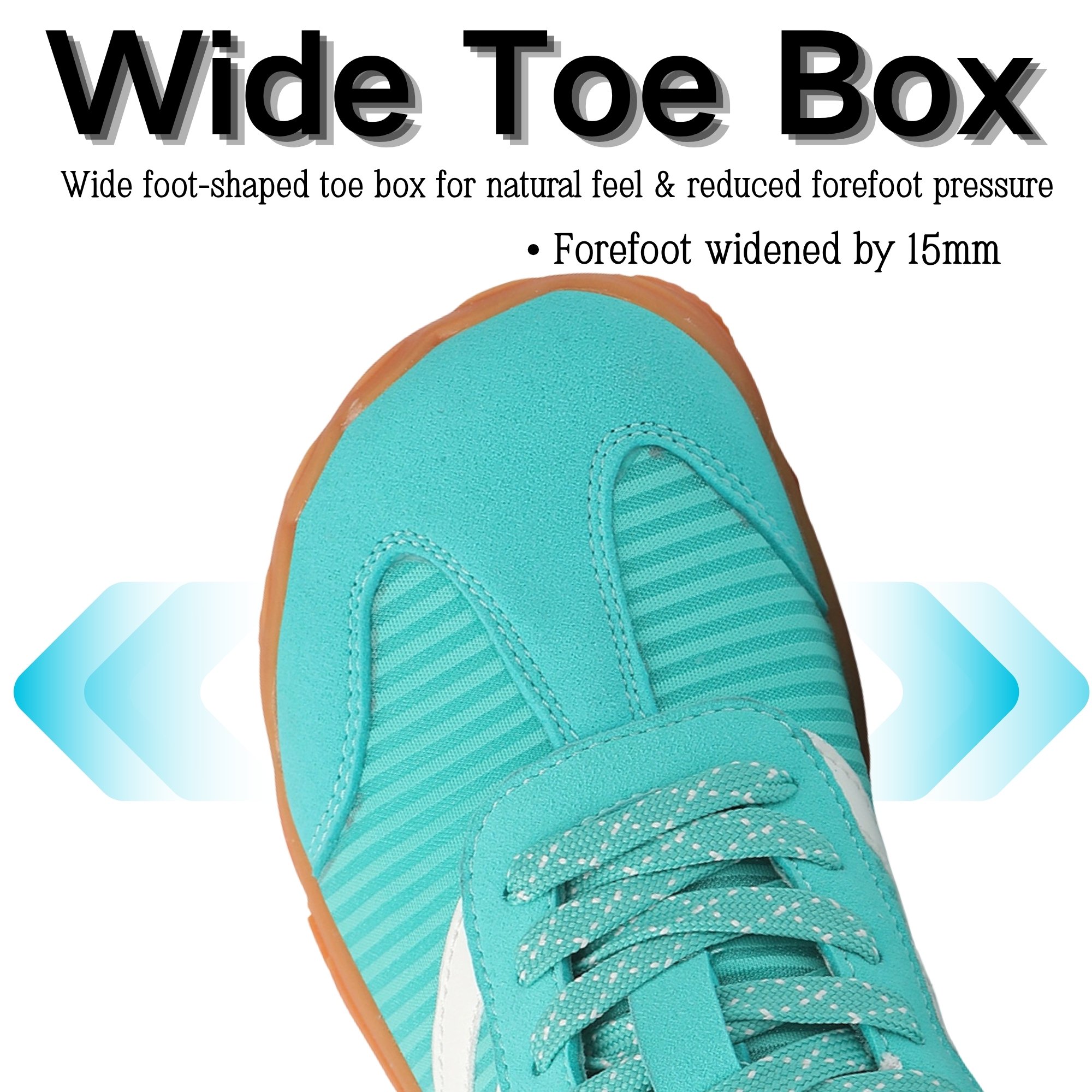 Wide Toe Box Quick-Dry Barefoot Water Shoes for Women Men
