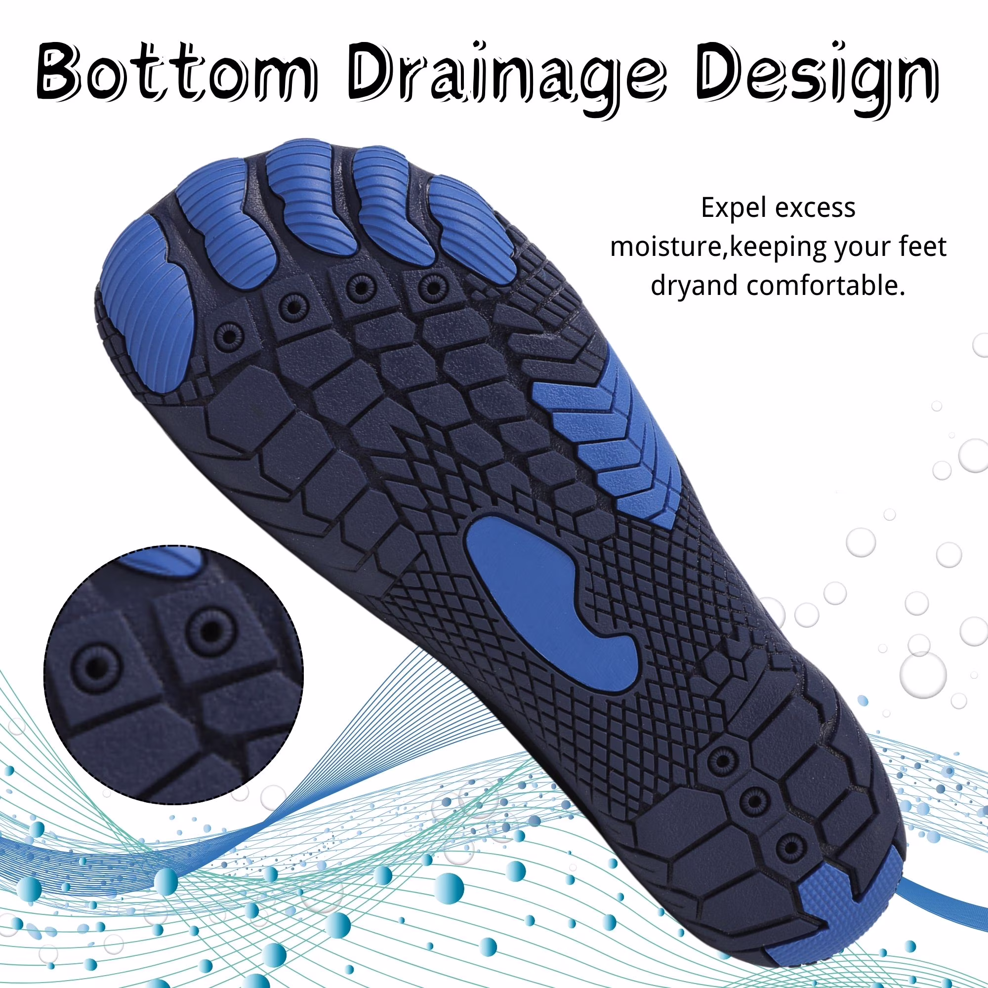 Women's Lightweight Sport Barefoot Shoes for Swim Beach