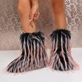  Furry Faux Fur Boots for Women