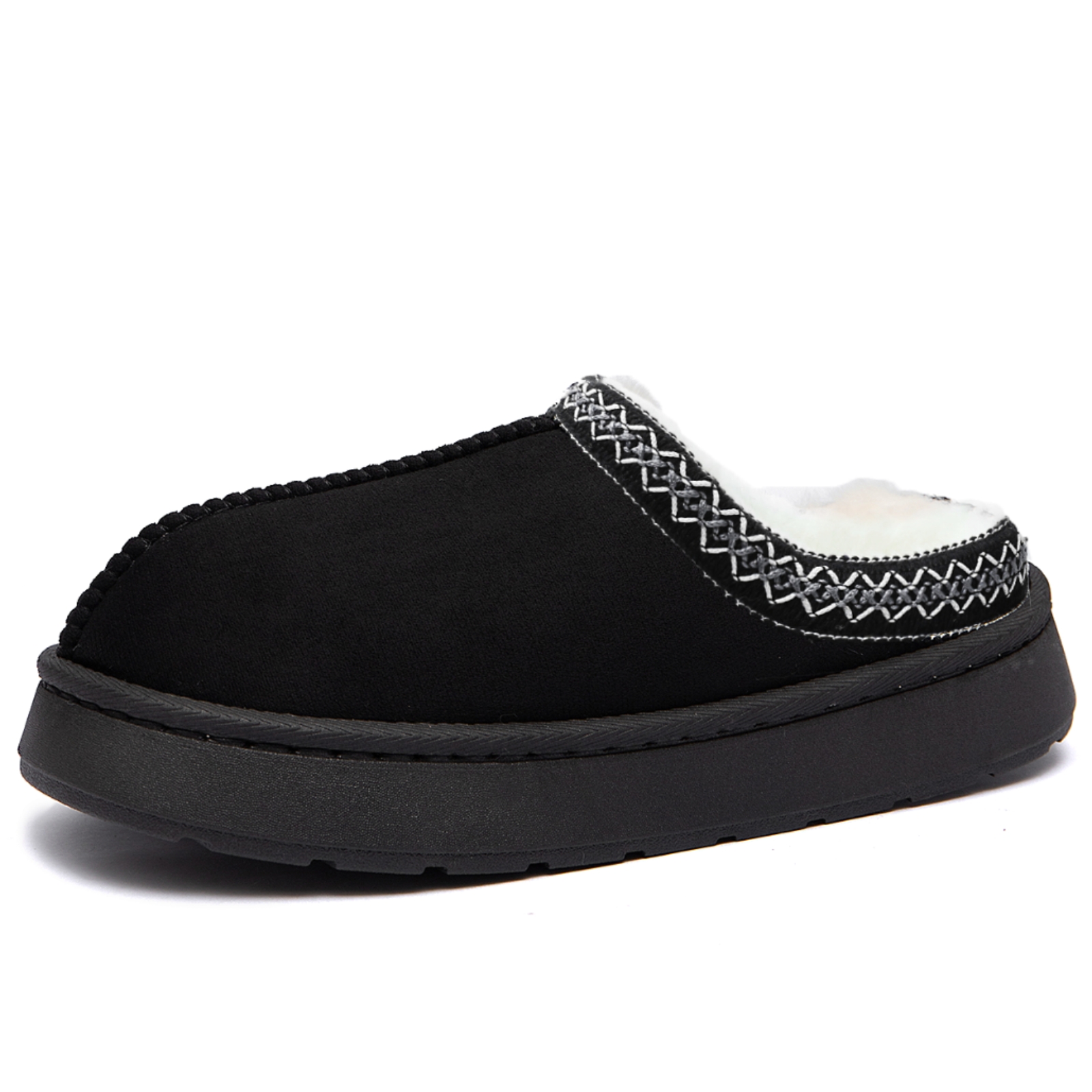 Cozy Platform Fuzzy Slippers 