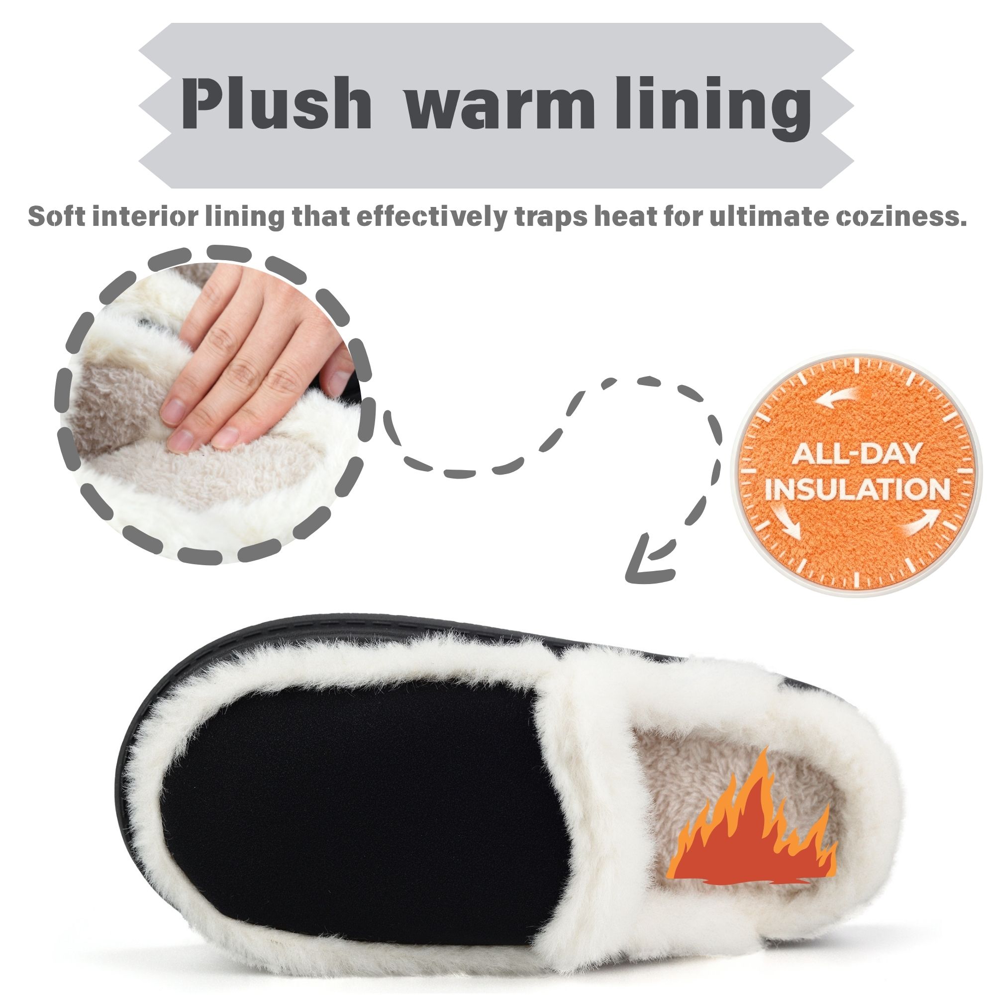  Women's House Slippers with Hard Sole & Memory Foam Unisex