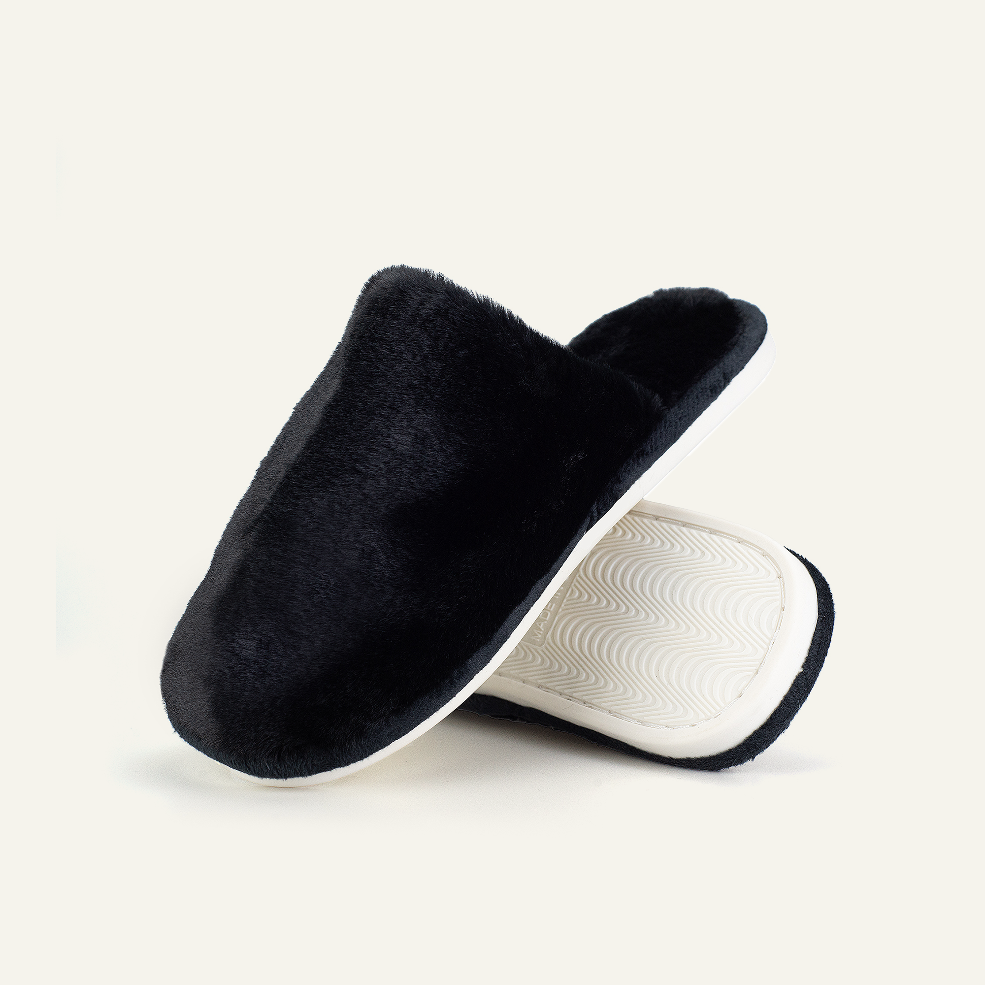 Women's Plush Fuzzy Slip-On Slippers House Slippers