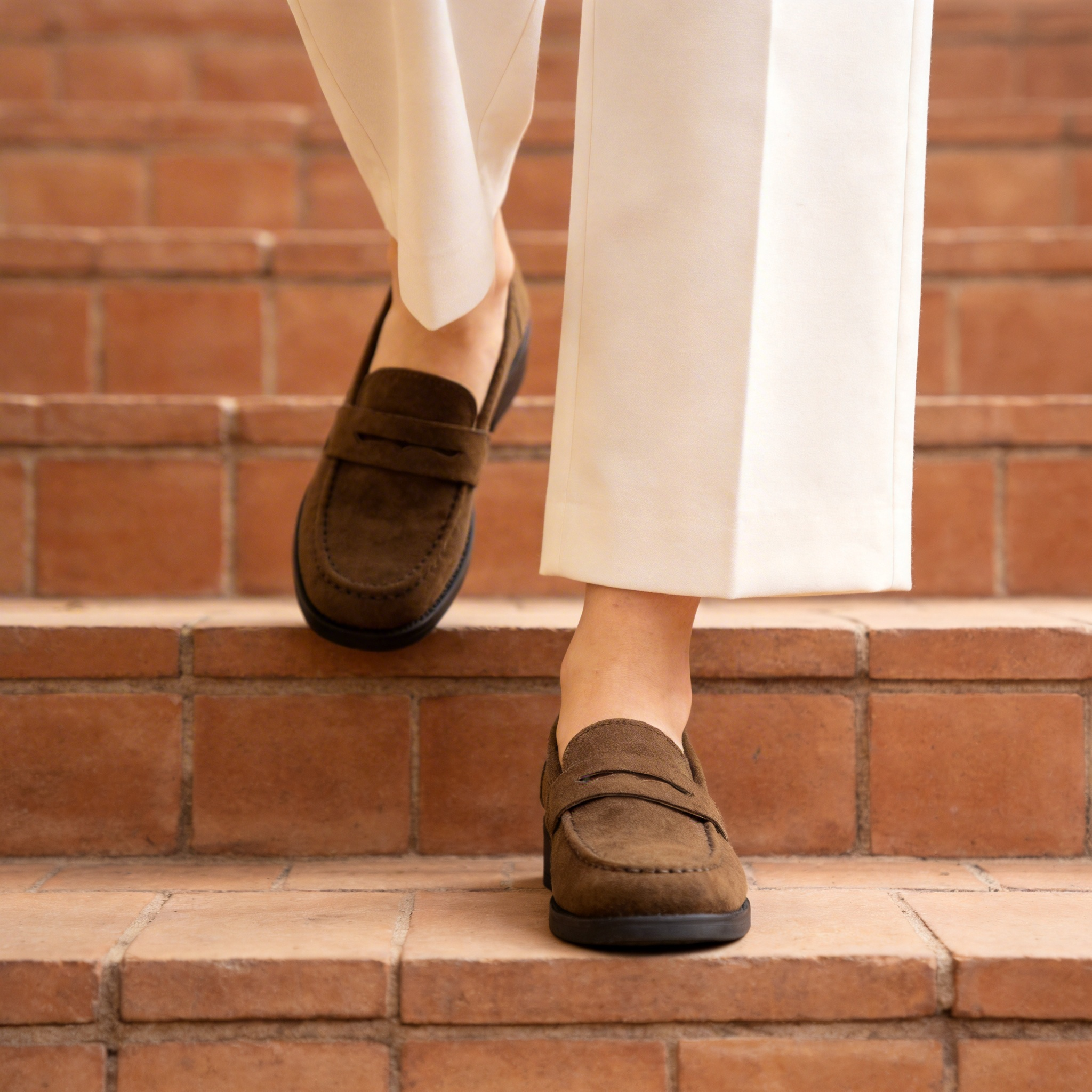 BERANMEY Loafers for Women Platform Slip-On