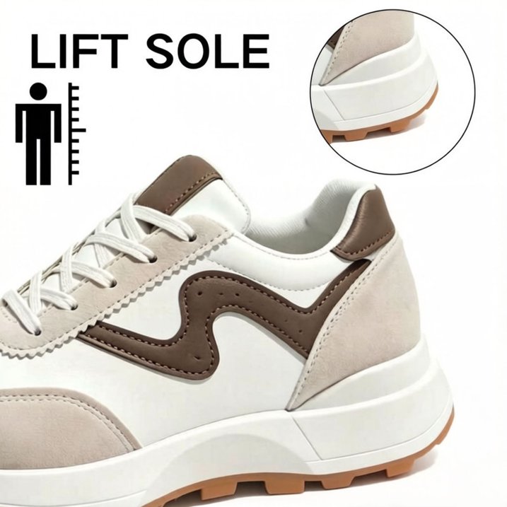 Lightweight Non-Slip Platform Sneakers for Women