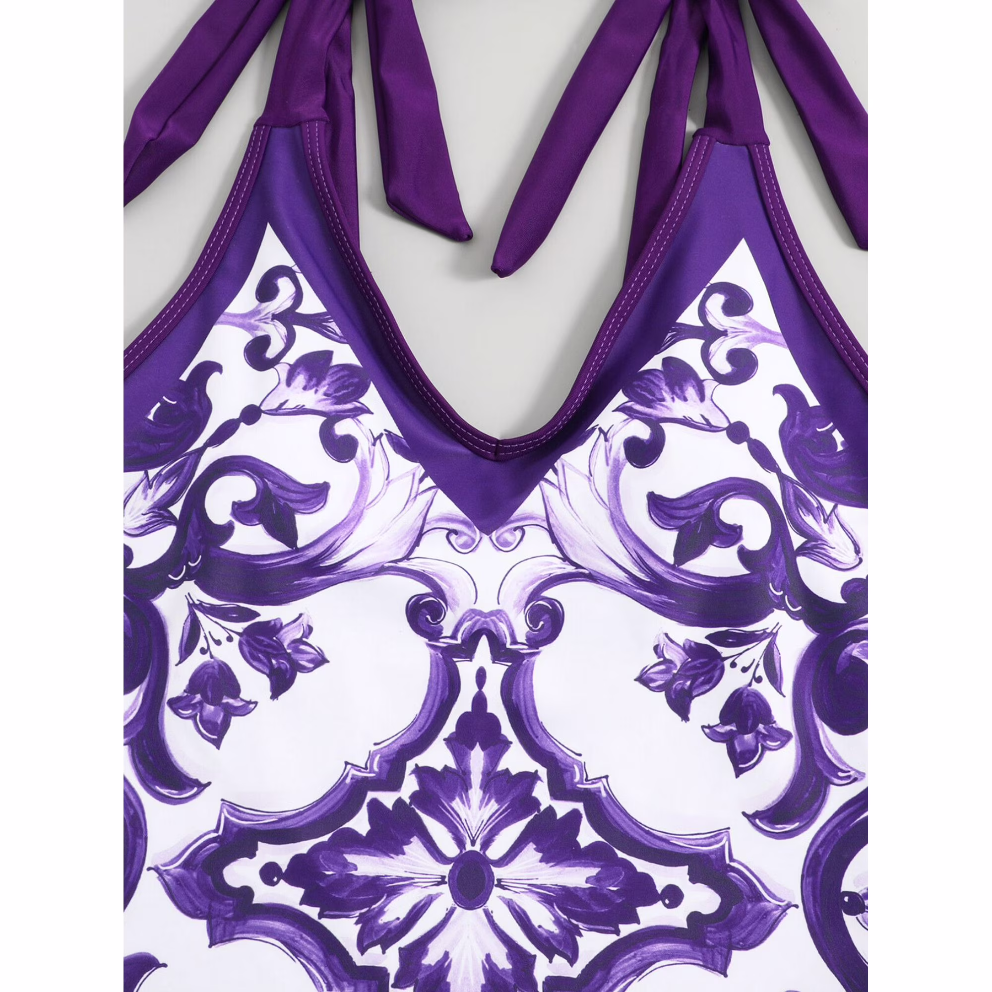 Women's One Piece Swimsuit with Cover up Beach Skirt Sarong